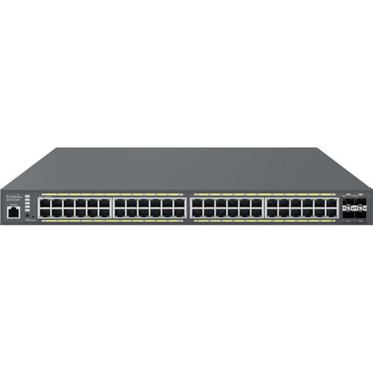 EnGenius Cloud Managed 740W PoE 48Port Network Switch - 48 Ports - Manageable - 2 Layer Supported - Modular - 74561 W Power - Twisted ECS1552FP