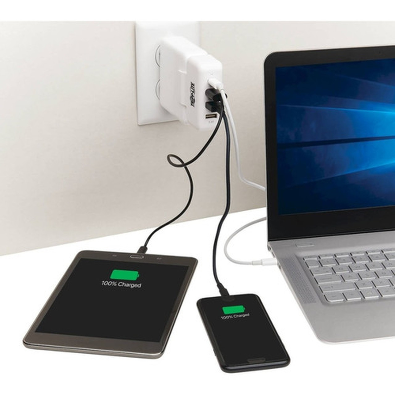 Tripp Lite by Eaton U280-A04-A3C1 Power Adapter - 45 W - 5 V DC240 A 12 V DC 20 V DC Output U280-A04-A3C1