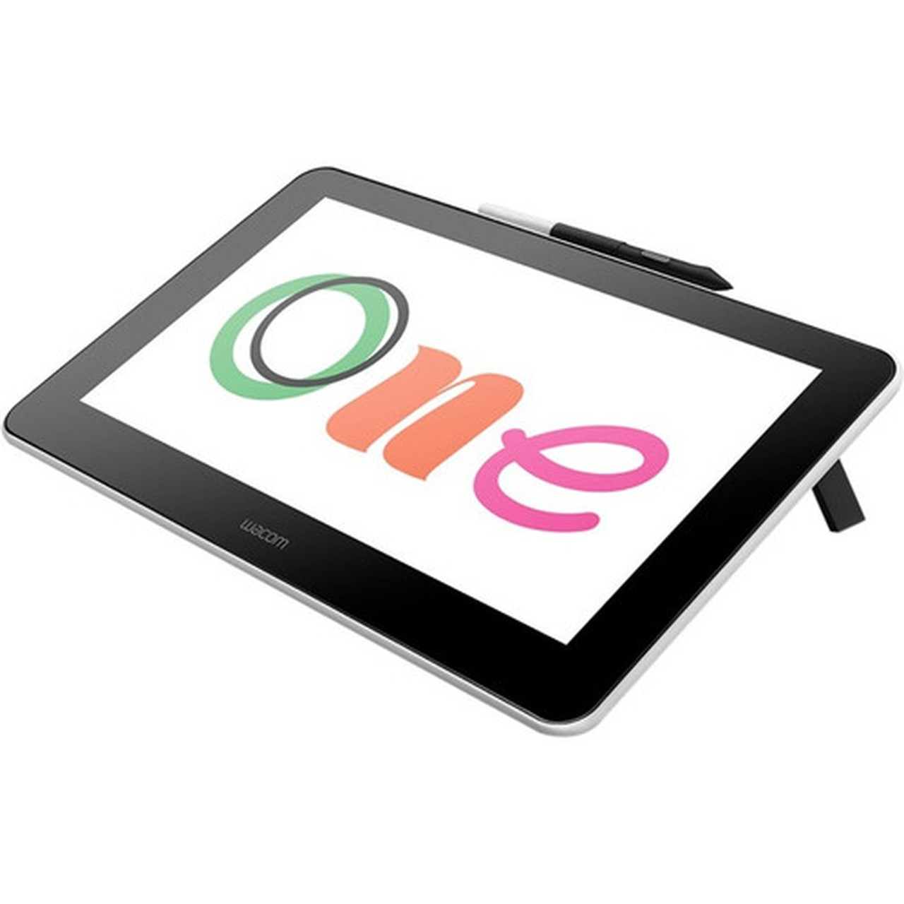 Wacom One Pen Display - Graphics Tablet - 133 - 1160 29464 mm x 650 16510 mm Cable - 4096 Pressure Level - Pen - HDMI - PC DTC133W0A