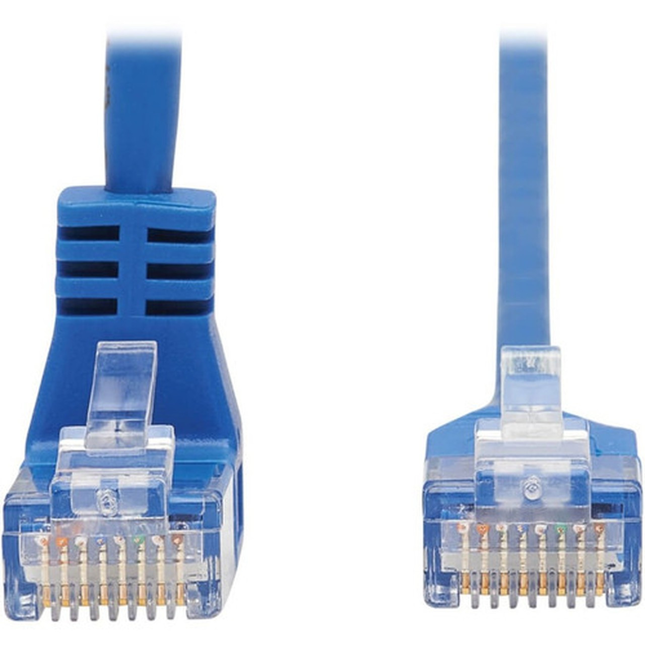 Tripp Lite by Eaton N204-S02-BL-DN Cat6 UTP Patch Network Cable - 2 ft Category 6 Network Cable for Network Device Router Server - N204-S02-BL-DN
