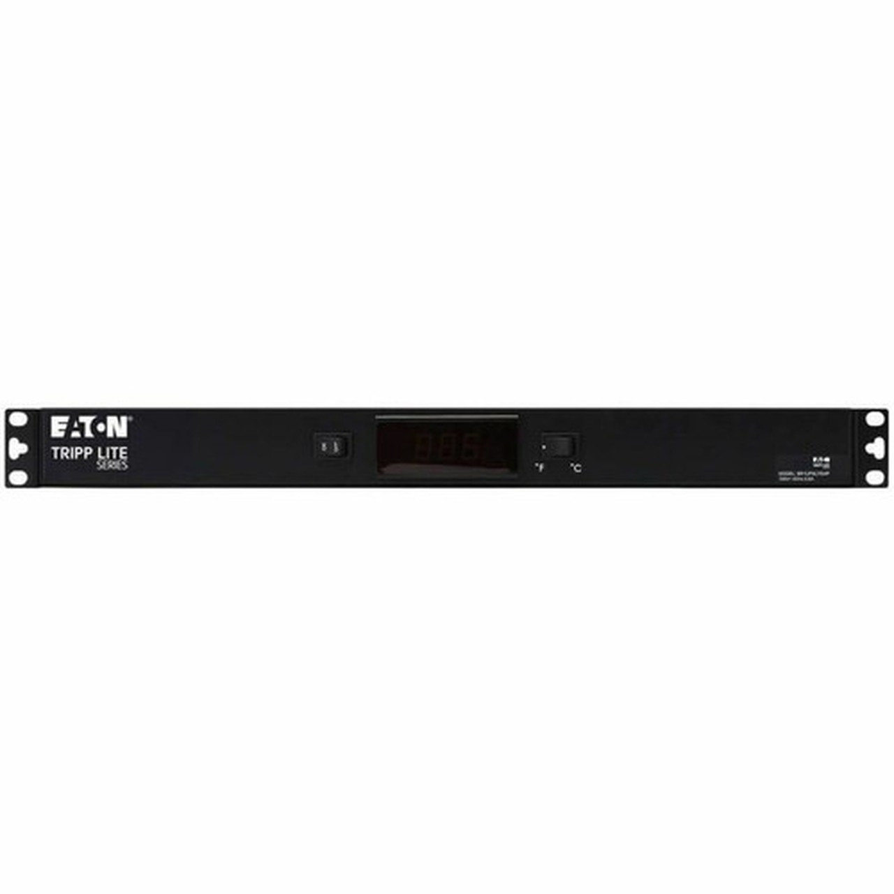 Tripp Lite by Eaton 1U Digital Temperature Sensor Blanking Panel LCD SR1UPNLTEMP