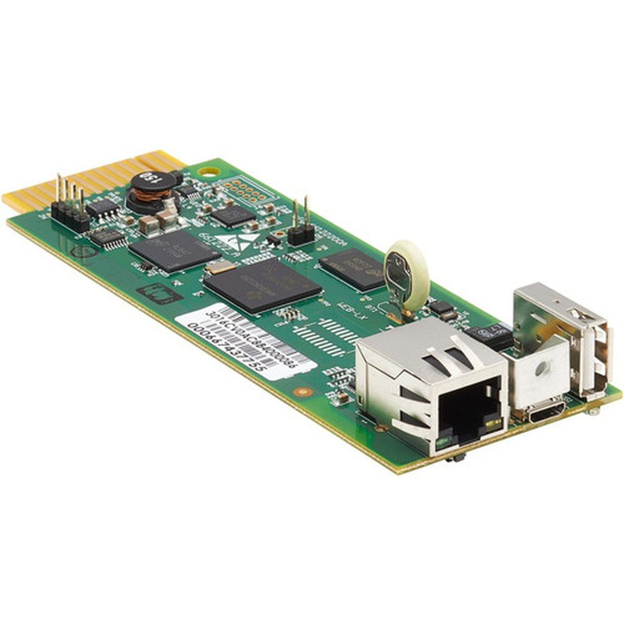 Tripp Lite by Eaton WEBCARDLXMINI Web Management Accessory Card for Select Tripp Lite UPS Systems - 1 x Network RJ-45 Ports - USB WEBCARDLXMINI