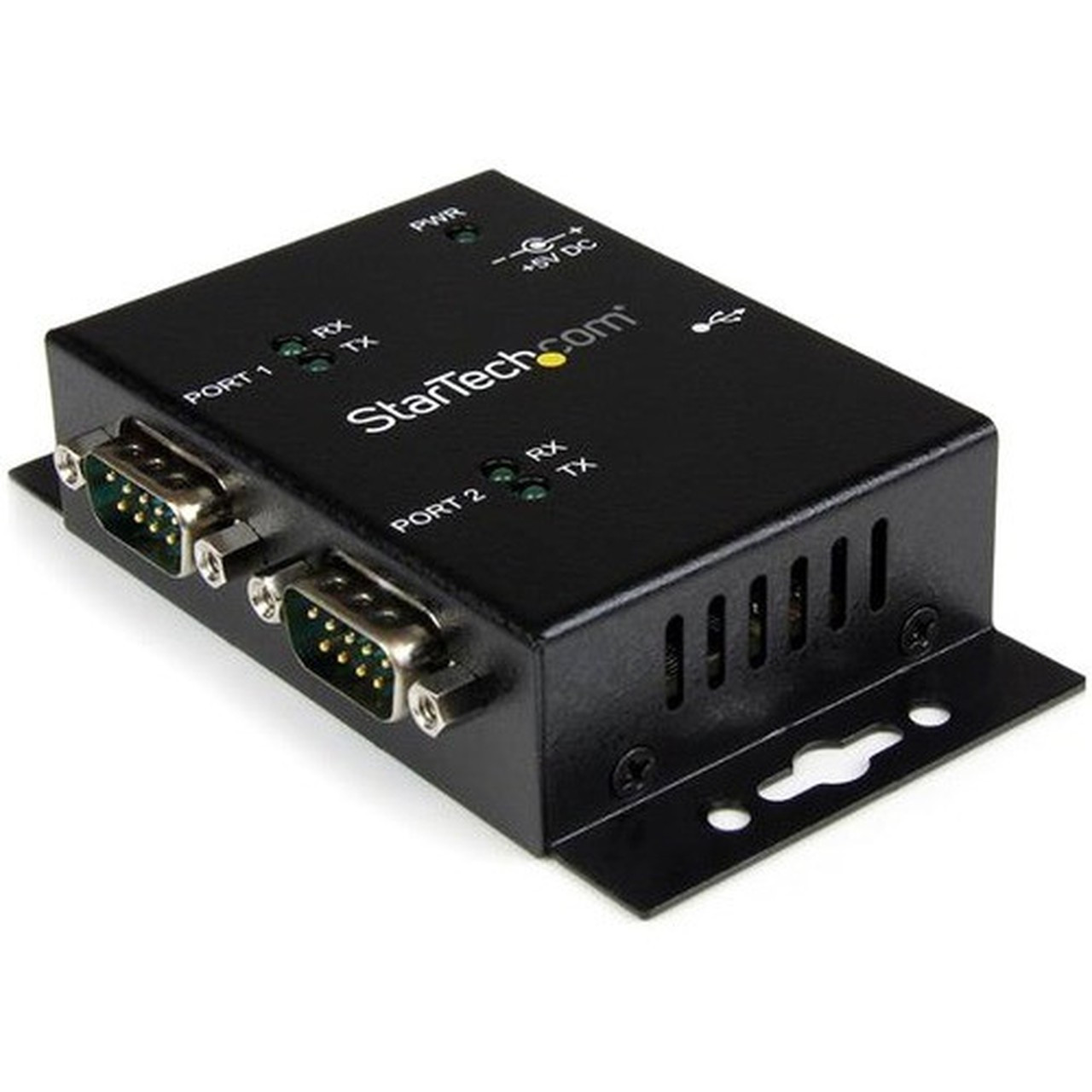 StarTechcom_USB_to_Serial_Adapter_-_2_Port_-_Wall_Mount_-_Din_Rail_Clips_-_Industrial_-_COM_Port_Retention_-_FTDI_-_DB9_-_2_x_9-pin_1_ICUSB2322I