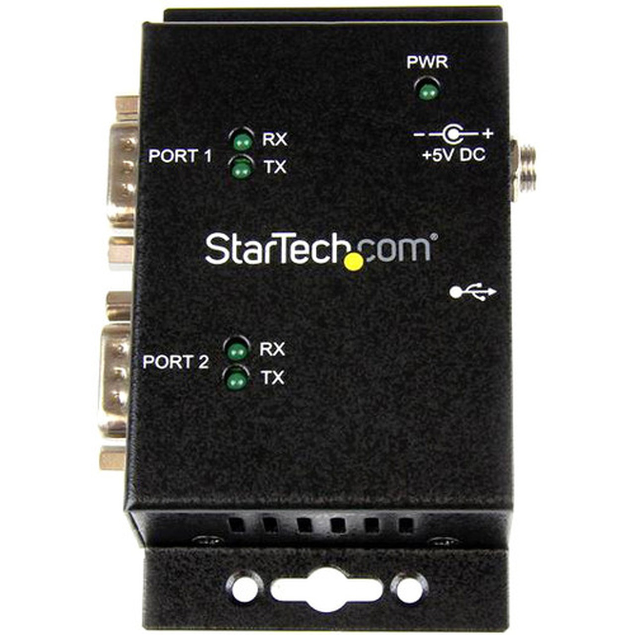 StarTechcom_USB_to_Serial_Adapter_-_2_Port_-_Wall_Mount_-_Din_Rail_Clips_-_Industrial_-_COM_Port_Retention_-_FTDI_-_DB9_-_2_x_9-pin_1_ICUSB2322I