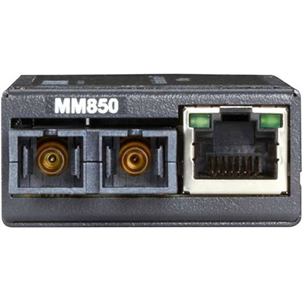 Black Box MultiPower Miniature TransceiverMedia Converter - 1 x Network RJ-45 - 1 x SC Ports - DuplexSC Port - Multi-mode - Fast - LHC041A-R4