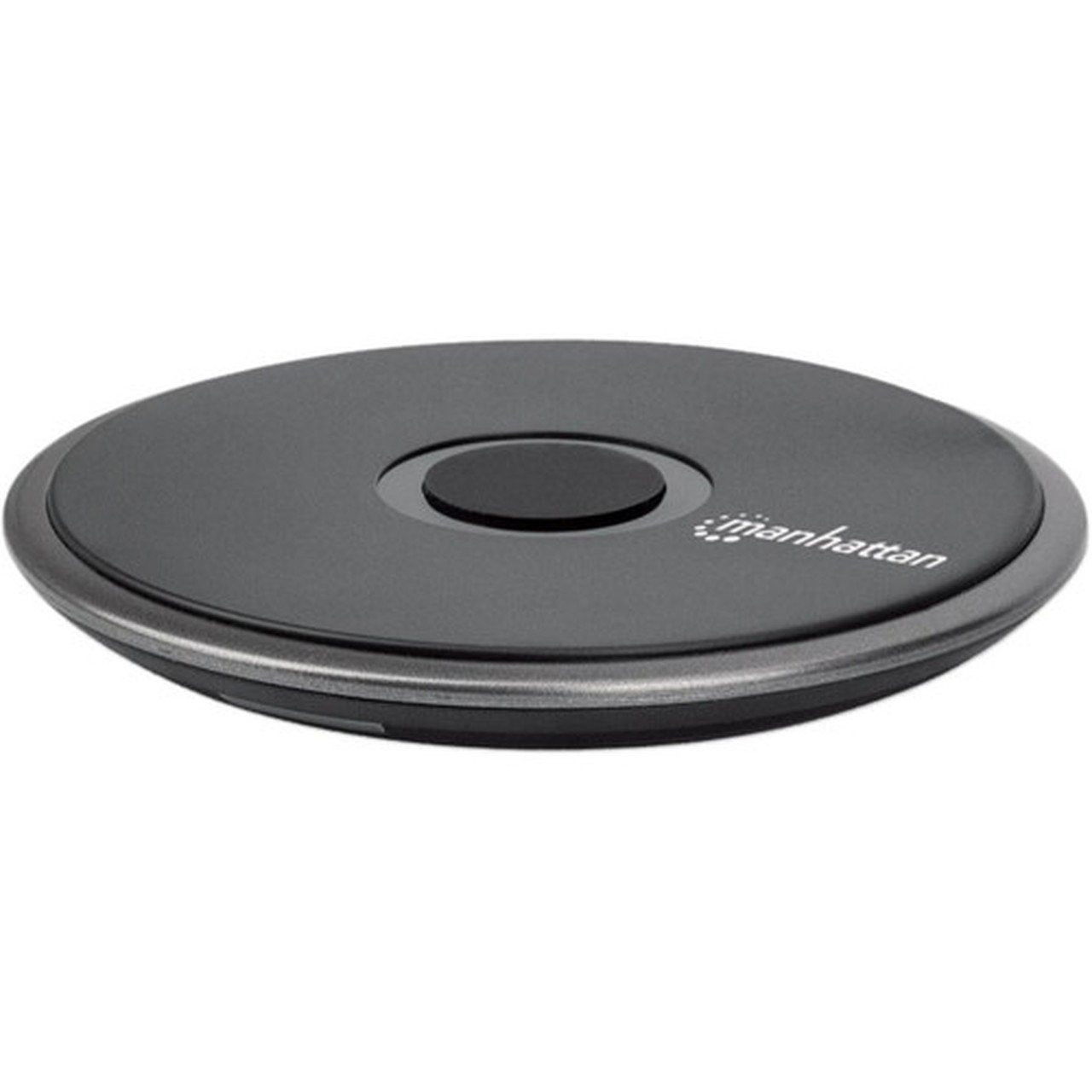 Manhattan Smartphone Wireless Charging Pad QI certified 10W 75W and 5W charging USB-C to USB-A cable included USB-C input into - 102186