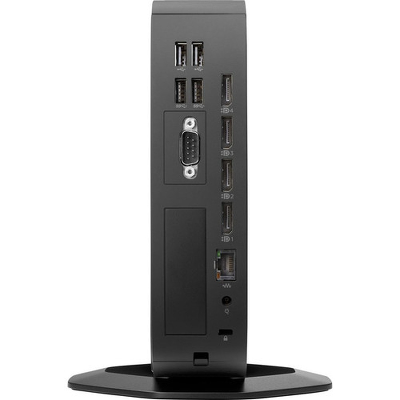 HP t740 Thin Client - AMD Ryzen V1756B Quad-core 4 Core 325 GHz - TAA Compliant - 8 GB RAM DDR4L SDRAM - 32 GB Flash - AMD Radeon 8 4B6T7ATABA