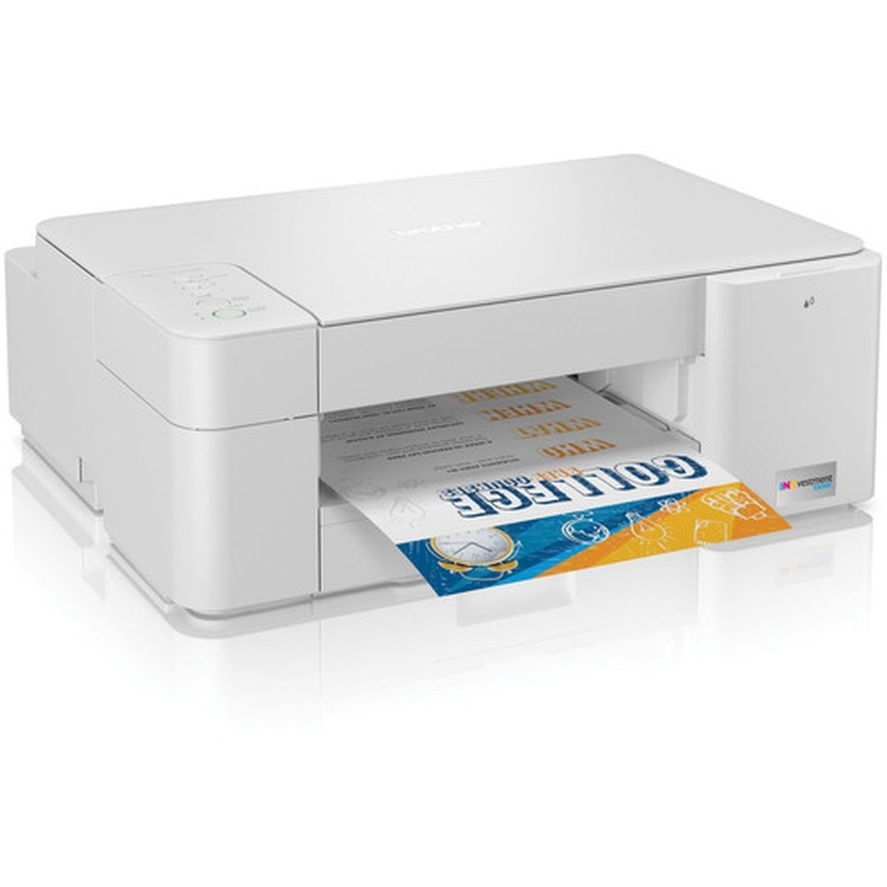 Brother MFC-J1205W Wireless INKvestment Tank Inkjet Multifunction Printer - Color - CopierPrinterScanner - 1200 x 6000 dpi Print - - MFCJ1205W