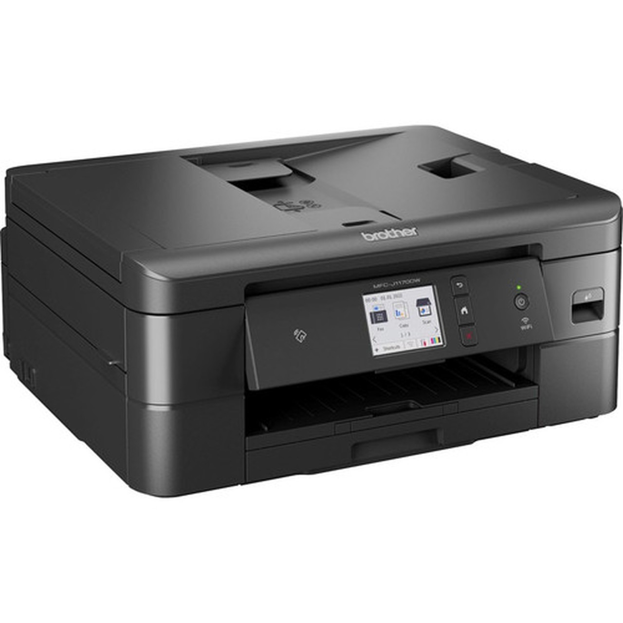 Brother MFC-J1170DW Wireless Inkjet Multifunction Printer - Color - CopierFaxPrinterScanner - 17 ppm Mono165 ppm Color Print - x MFCJ1170DW