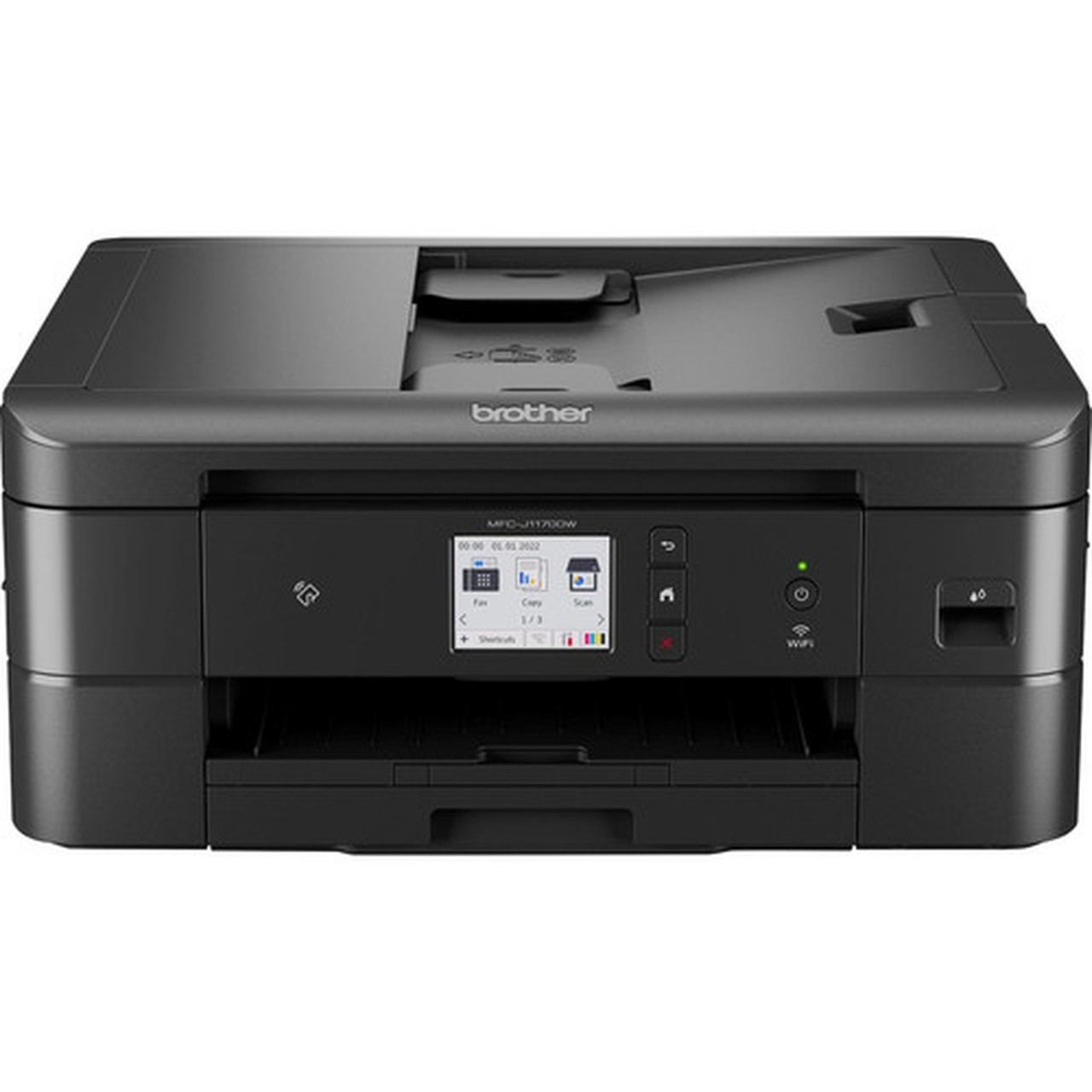 Brother MFC-J1170DW Wireless Inkjet Multifunction Printer - Color - CopierFaxPrinterScanner - 17 ppm Mono165 ppm Color Print - x MFCJ1170DW