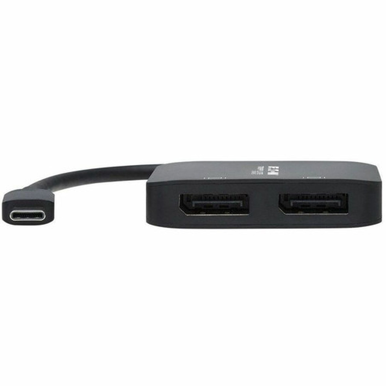 Tripp Lite by Eaton U444-2DP-MST4K6 USB-C Adapter Dual Display Black - 1 x Type C USB 31 Gen 2 Powered USB Male - 2 x DisplayPort U444-2DP-MST4K6