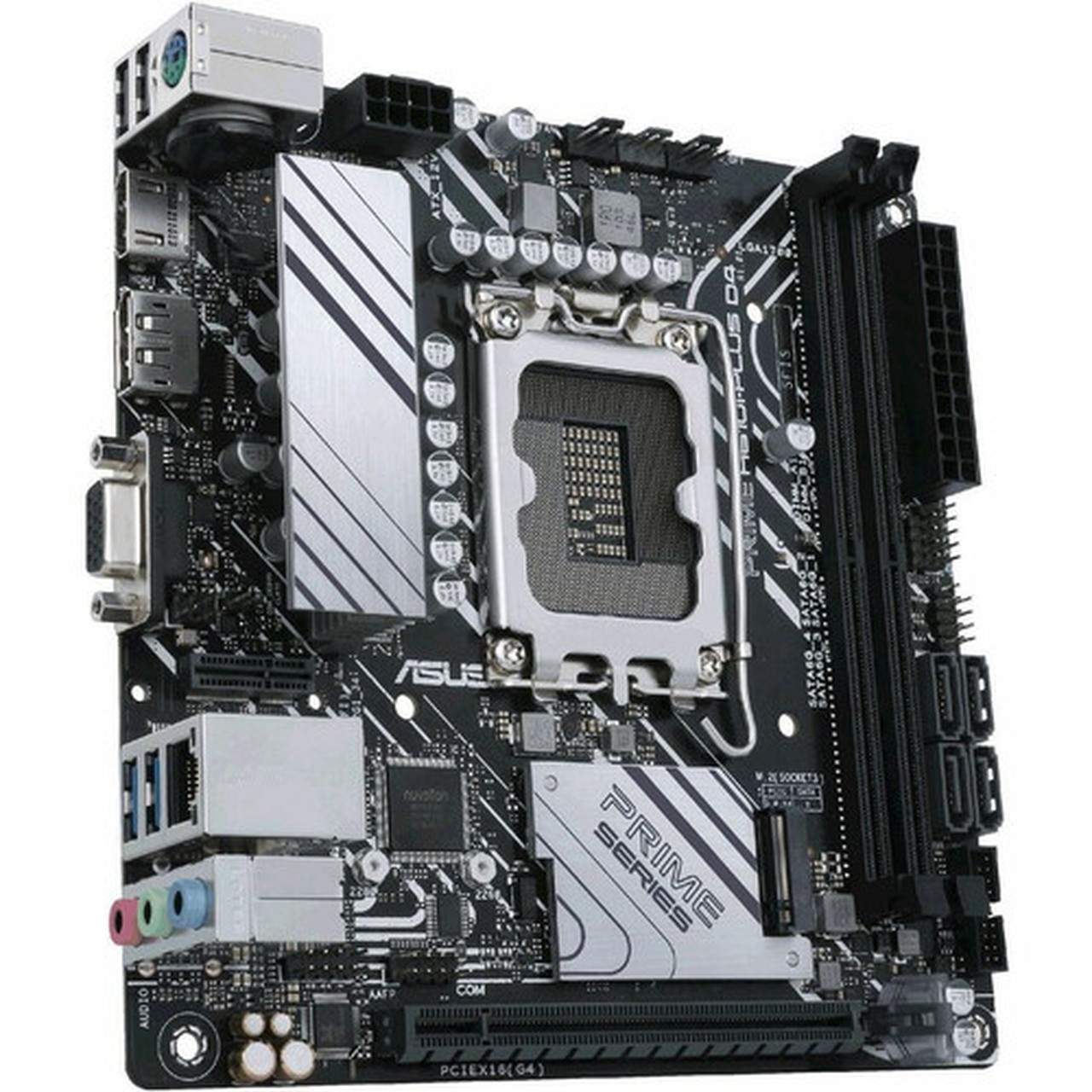 Asus Prime PRIME H610I-PLUS D4-CSM Desktop Motherboard - Intel H610 Chipset - Socket LGA-1700 - Mini ITX - Pentium Gold Celeron Core PRIME H610I-PLUS D4-CSM