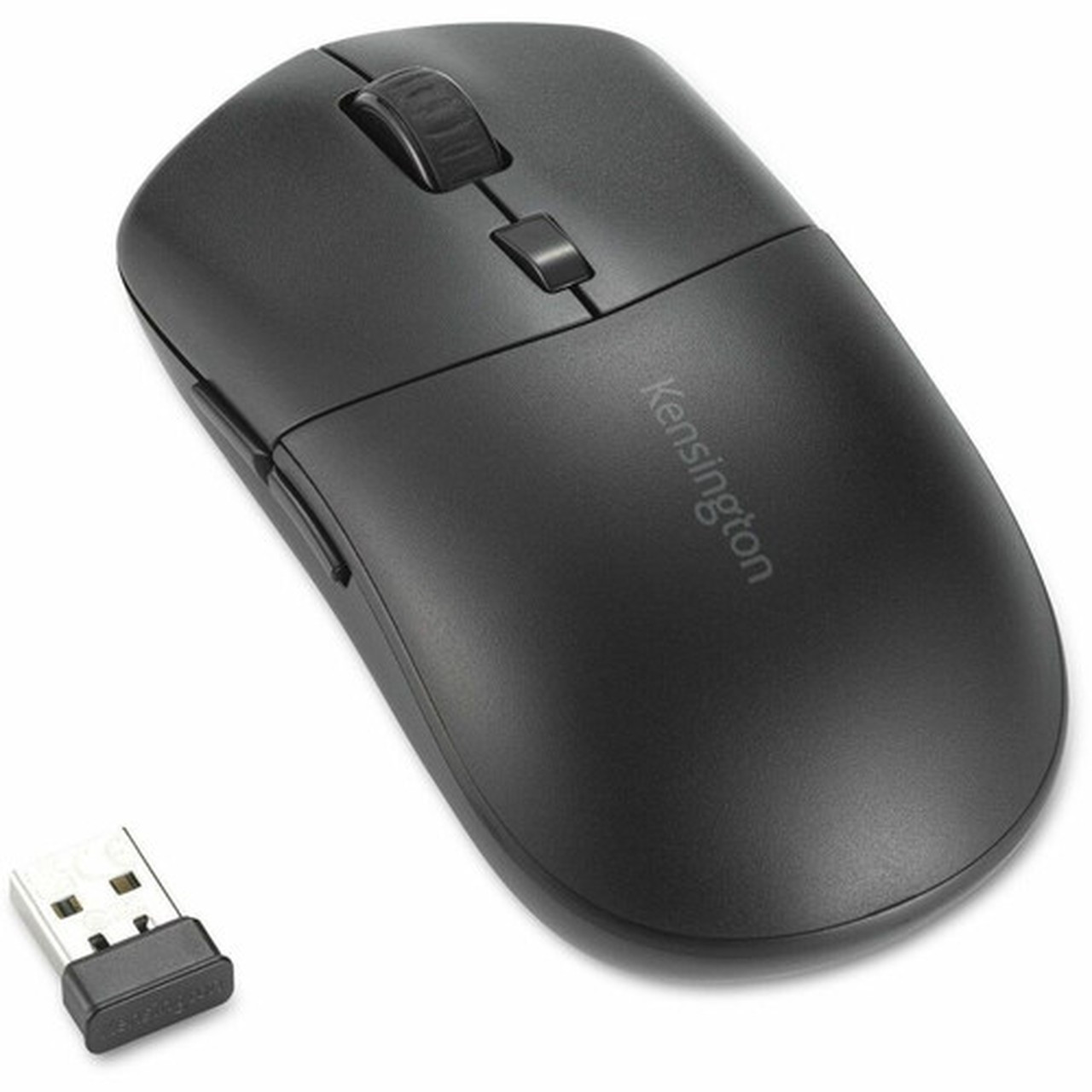 Kensington MY430 Mouse - Optical - Wireless - Bluetooth - 240 GHz - Rechargeable - USB - 2400 dpi - 6 Buttons - 5 Programmable K75507WW