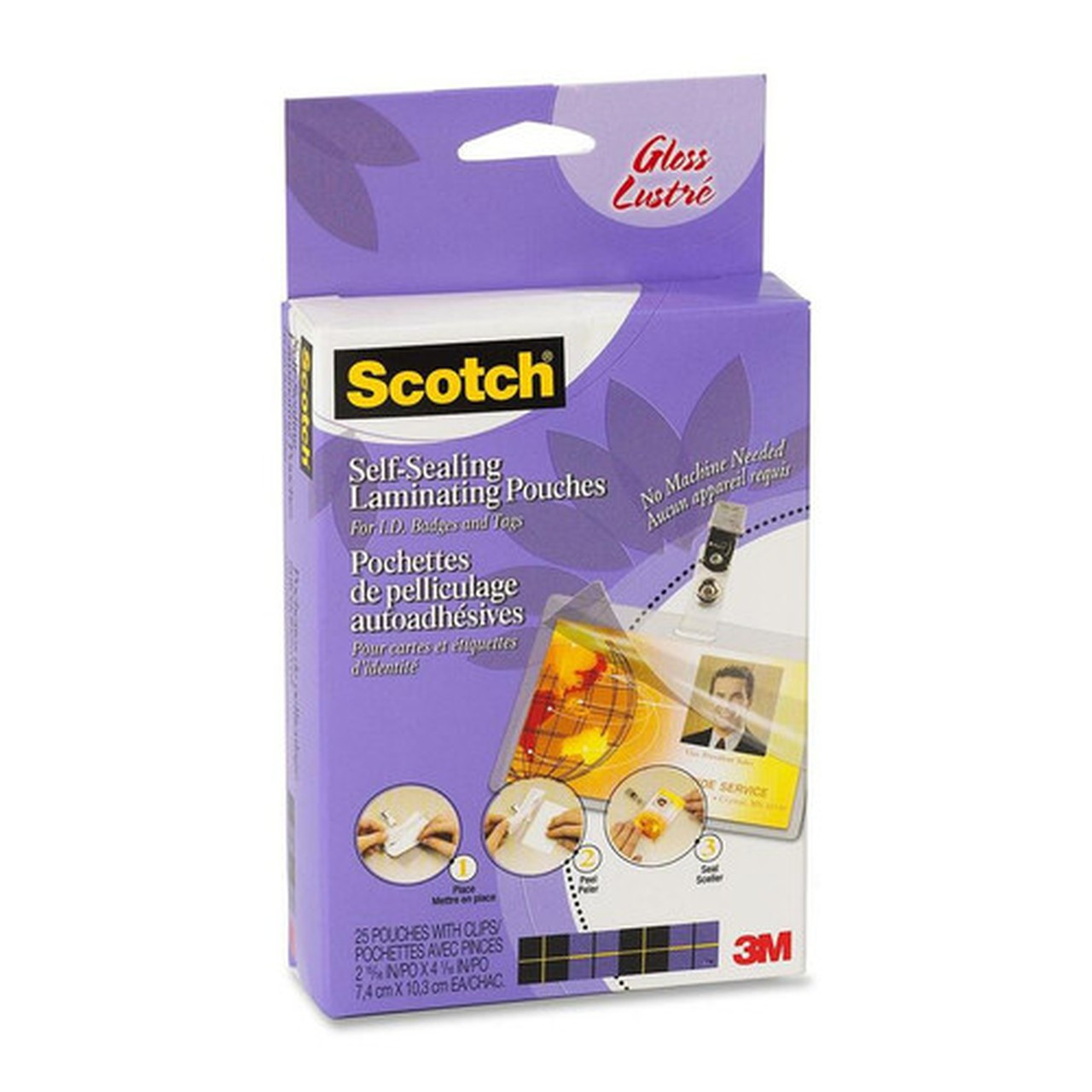 3M LS852 ID Protectors - Sheet Size Supported 406 10312 mm Length - Laminating PouchSheet Size 16 mil Thickness - for ID Card LS852