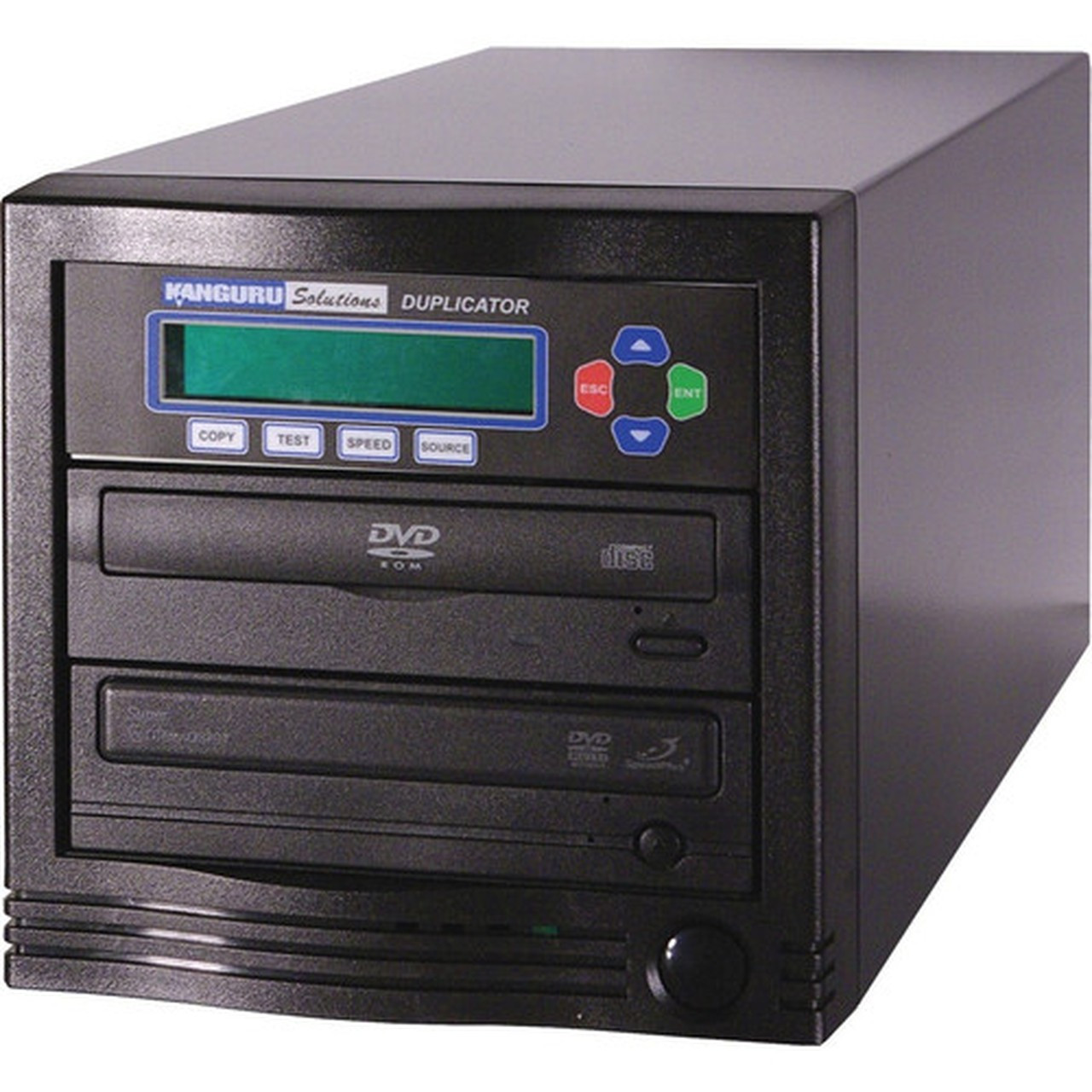 Kanguru 1-to-1 24x DVD Duplicator - Standalone - 1 x DVD-ROM 1 x DVD-Writer - 24x DVD-R 24x DVDR 12x DVD-R 12x DVDR 52x CD-R - U2-DVDDUPE-S1