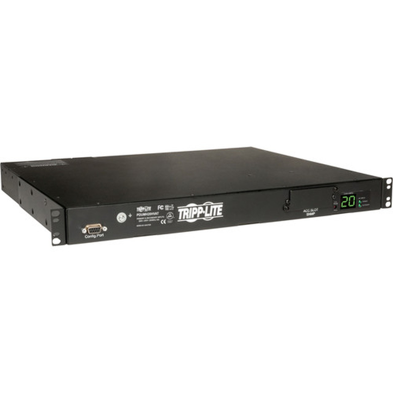 Tripp_Lite_Metered_PDUMH20HVAT_10-Outlets_PDU_-_2_x_IEC_60320_C19_8_x_IEC_60320_C13_-_230_V_AC_-_1U_-_Rack_Mount_PDUMH20HVAT
