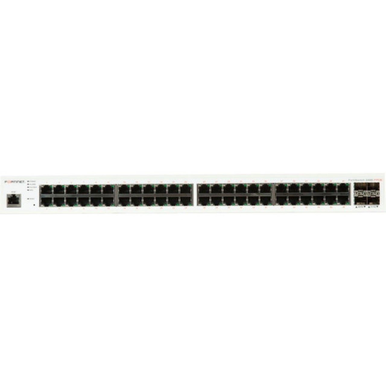 Fortinet FortiSwitch FS-248E-FPoE Ethernet Switch - 48 Ports - Manageable - Gigabit Ethernet - 1000Base-X 101001000Base-T - 3 Layer FS-248E-FPOE