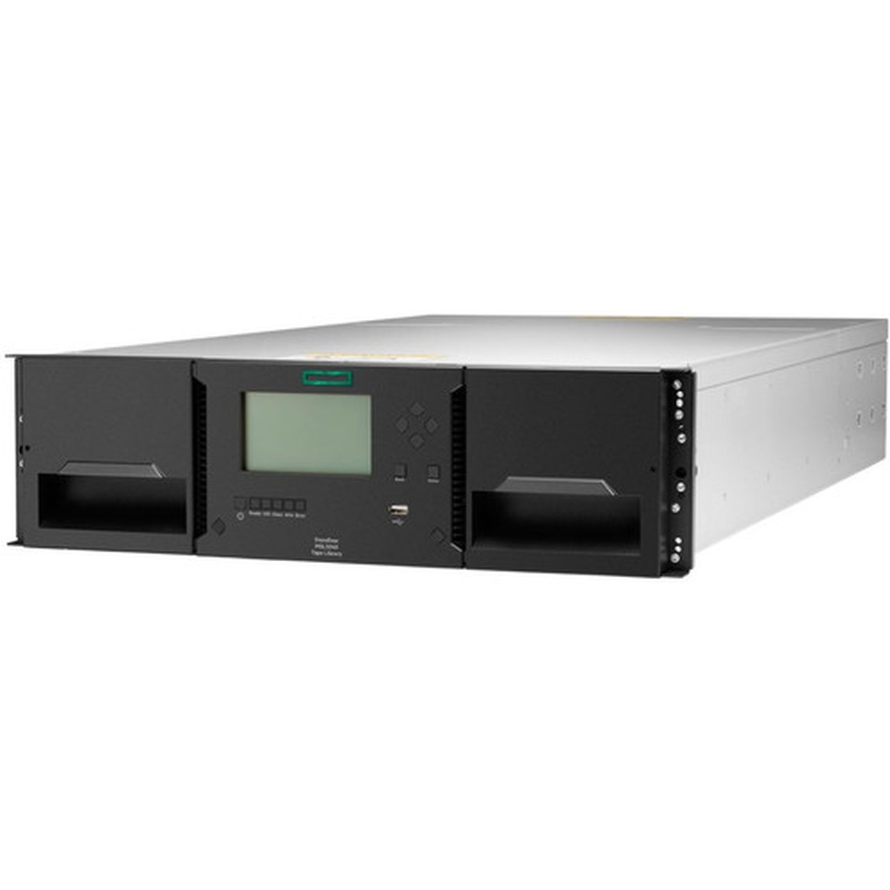 HPE StoreEver MSL3040 Scalable Library Base Module - 40 x Slot - Encryption - 3URack-mountable - 1 Year Warranty Q6Q62B