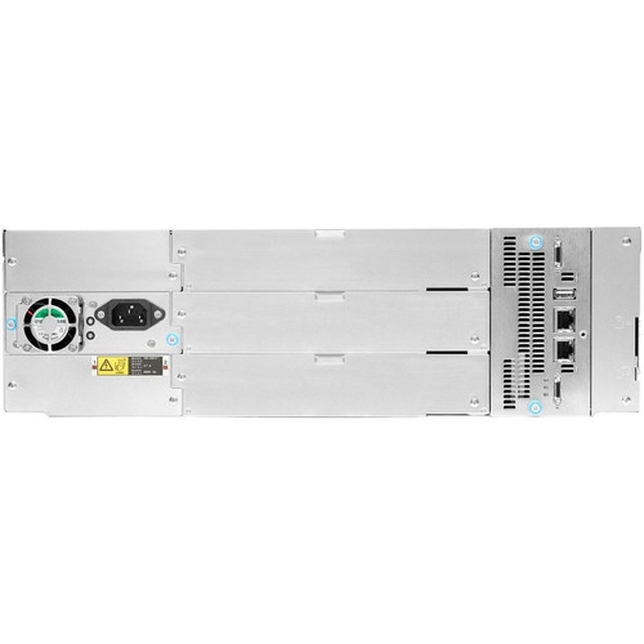 HPE StoreEver MSL3040 Scalable Library Base Module - 40 x Slot - Encryption - 3URack-mountable - 1 Year Warranty Q6Q62B