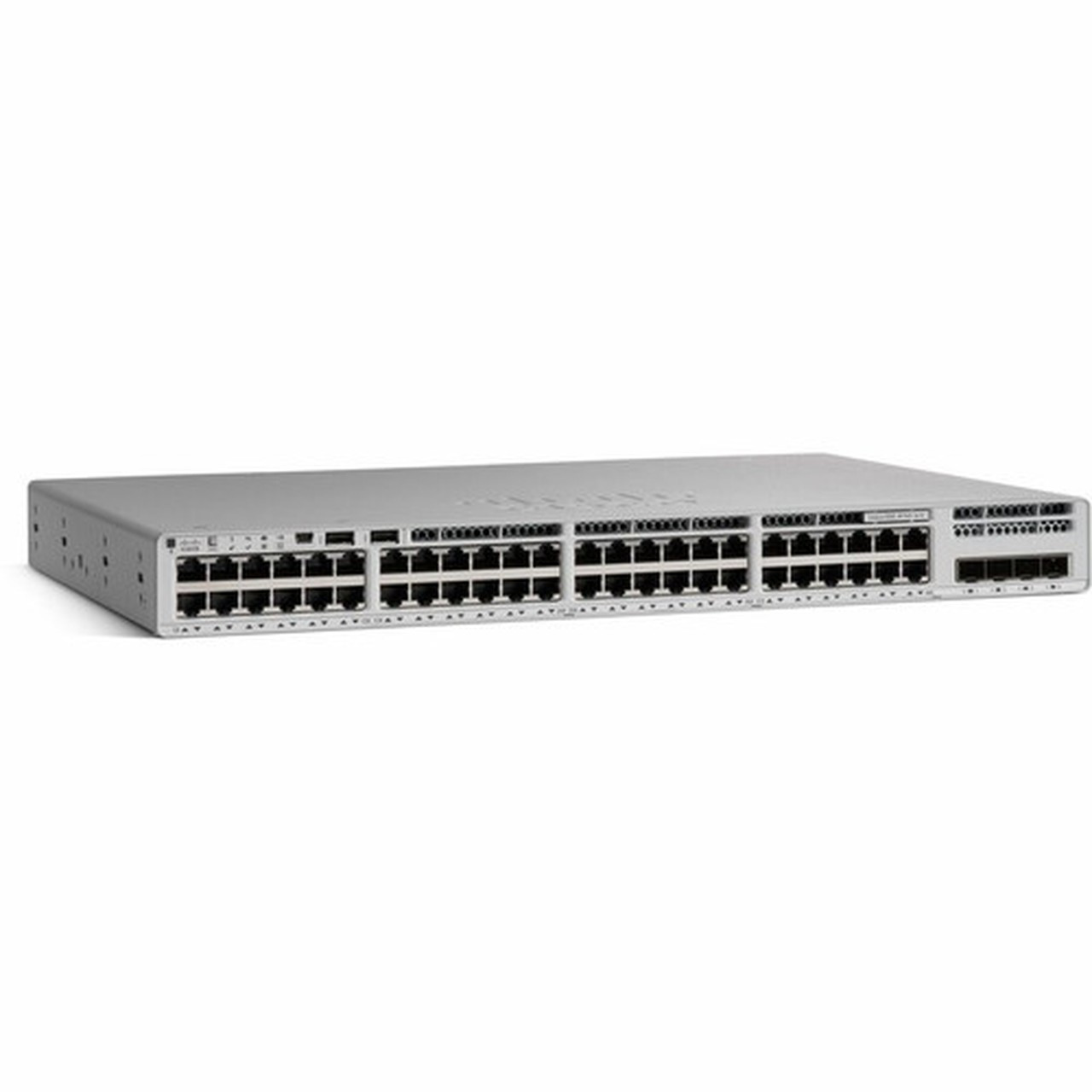 Cisco Catalyst 9200 C9200L-48P-4G Layer 3 Switch - 48 Ports - Manageable - Gigabit Ethernet - 101001000Base-T 1000Base-X - 3 Layer C9200L-48P-4G-E