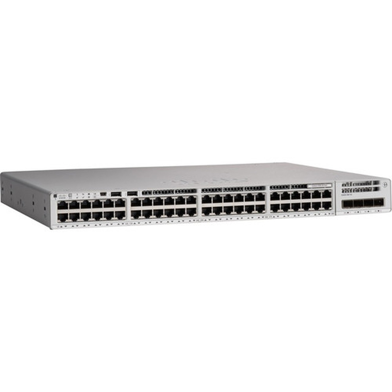 Cisco Catalyst C9200-48P Layer 3 Switch - 48 Ports - Manageable - Gigabit Ethernet - 101001000Base-T - 3 Layer Supported - Modular - C9200-48P-E