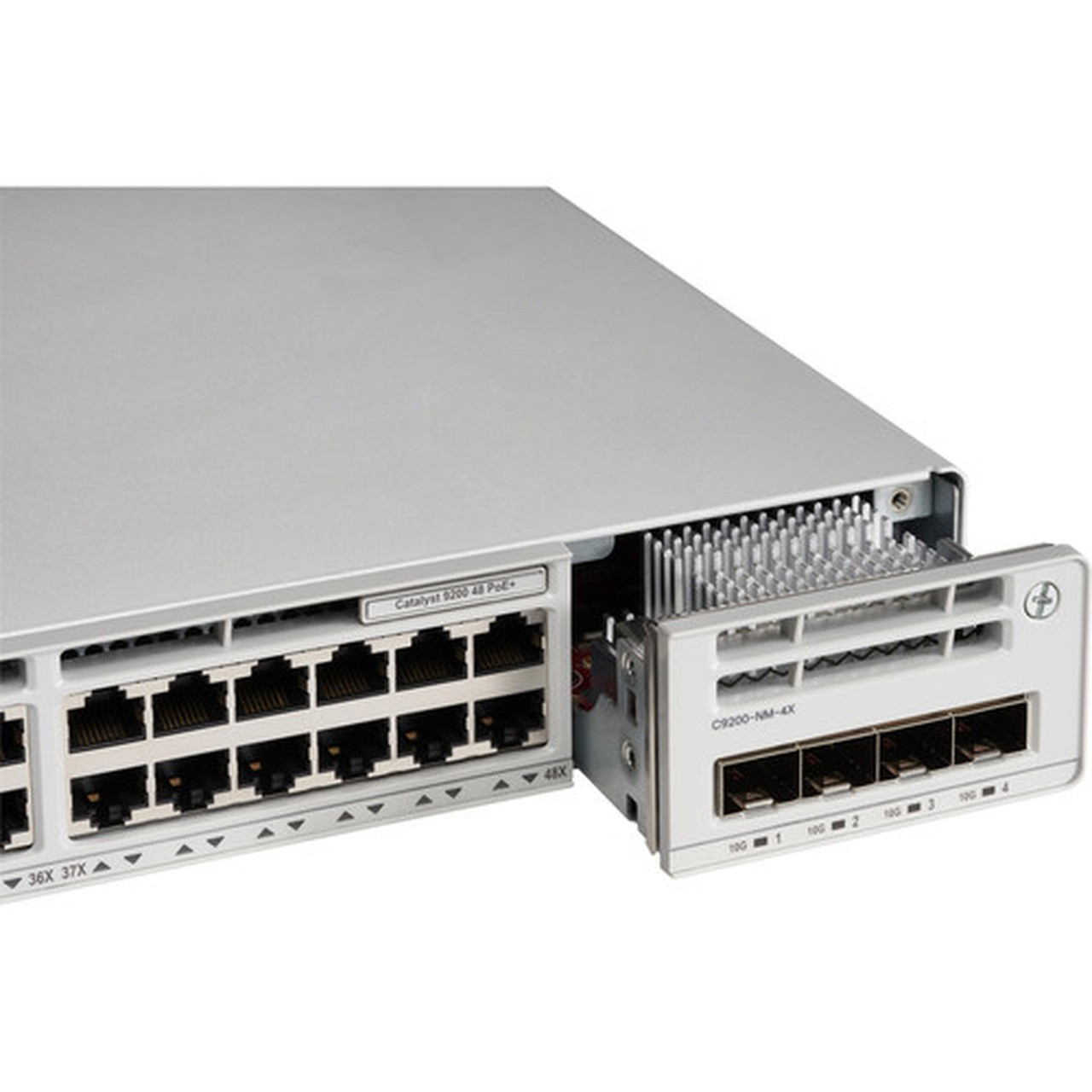 Cisco Catalyst C9200-48P Layer 3 Switch - 48 Ports - Manageable - Gigabit Ethernet - 101001000Base-T - 3 Layer Supported - Modular - C9200-48P-E