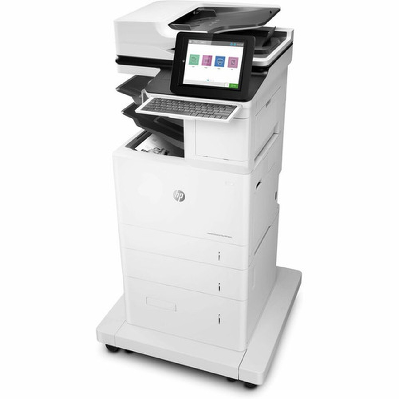 HP LaserJet Enterprise M636z Laser Multifunction Printer-Monochrome-CopierFaxScanner-75 ppm Mono Print-1200x1200 dpi Print-Automatic 7PT01ABGJ