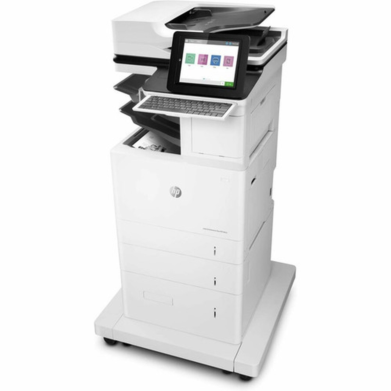 HP LaserJet M635 M635z Laser Multifunction Printer-Monochrome-CopierFaxScanner-65 ppm Mono Print-1200x1200 Print-Automatic Duplex - 7PS99ABGJ