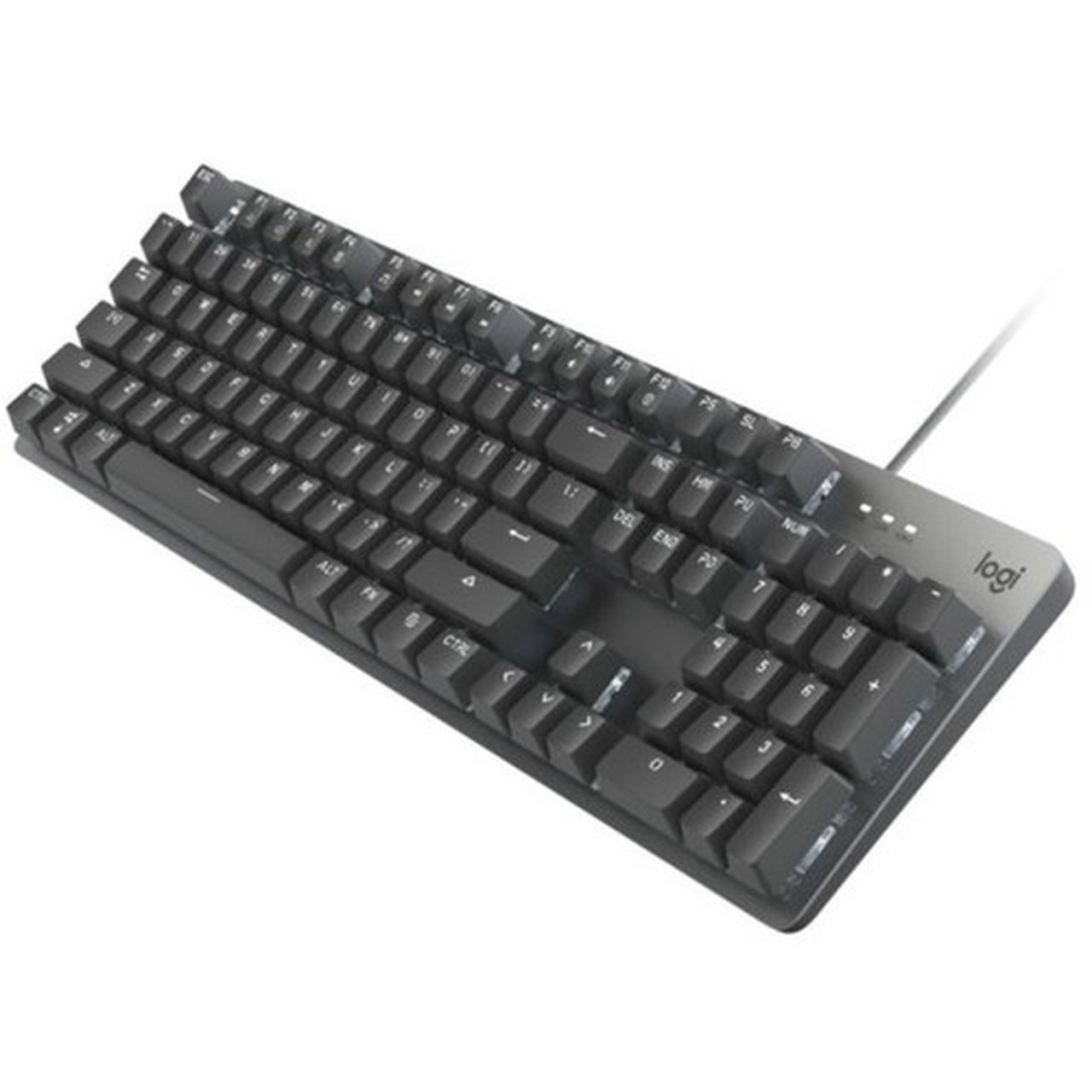 Logitech K845 Mechanical Illuminated Corded Aluminum Keyboard TTC Blue - Brown Box - Cable Connectivity - USB Interface - Rugged - - 920-009860