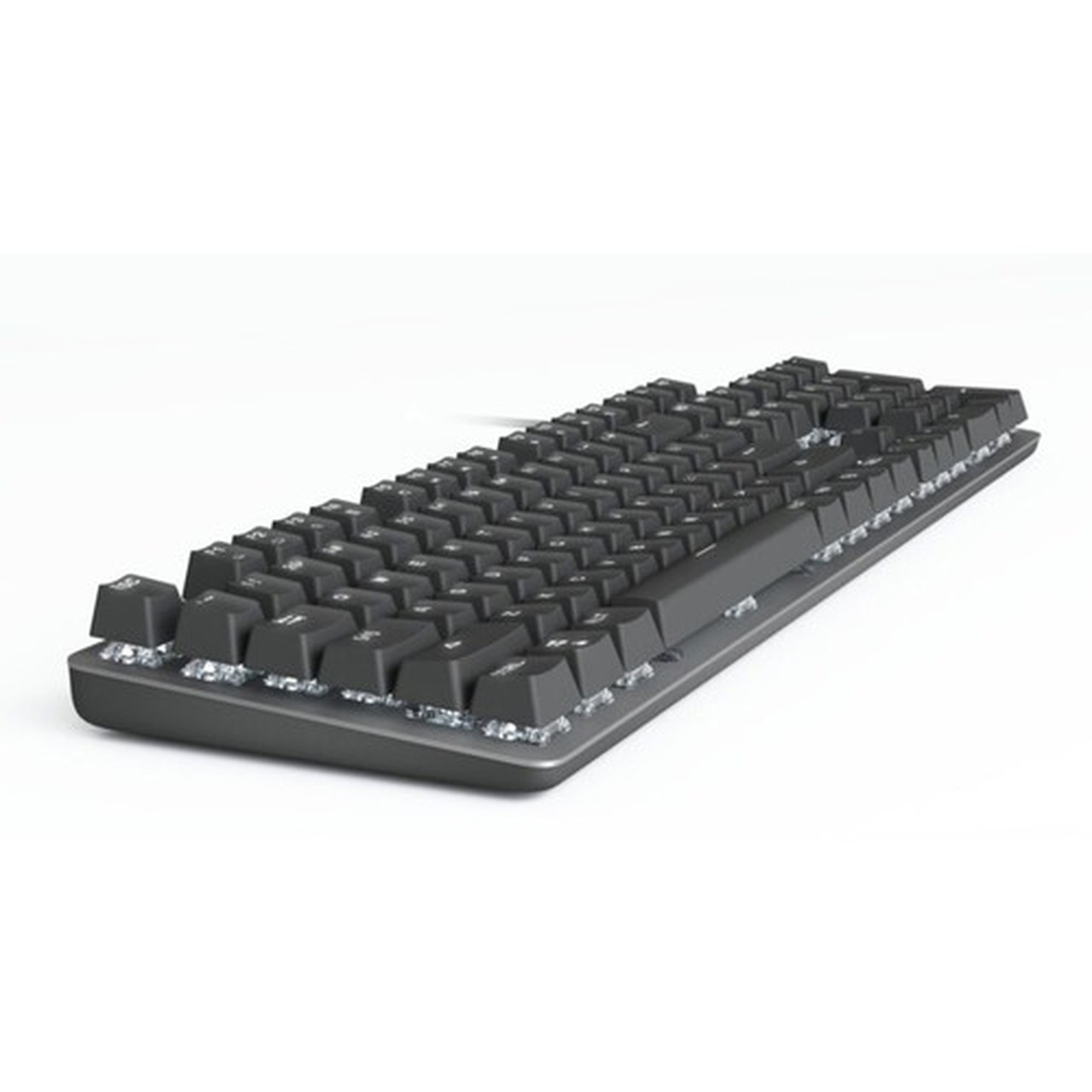 Logitech K845 Mechanical Illuminated Corded Aluminum Keyboard TTC Blue - Brown Box - Cable Connectivity - USB Interface - Rugged - - 920-009860