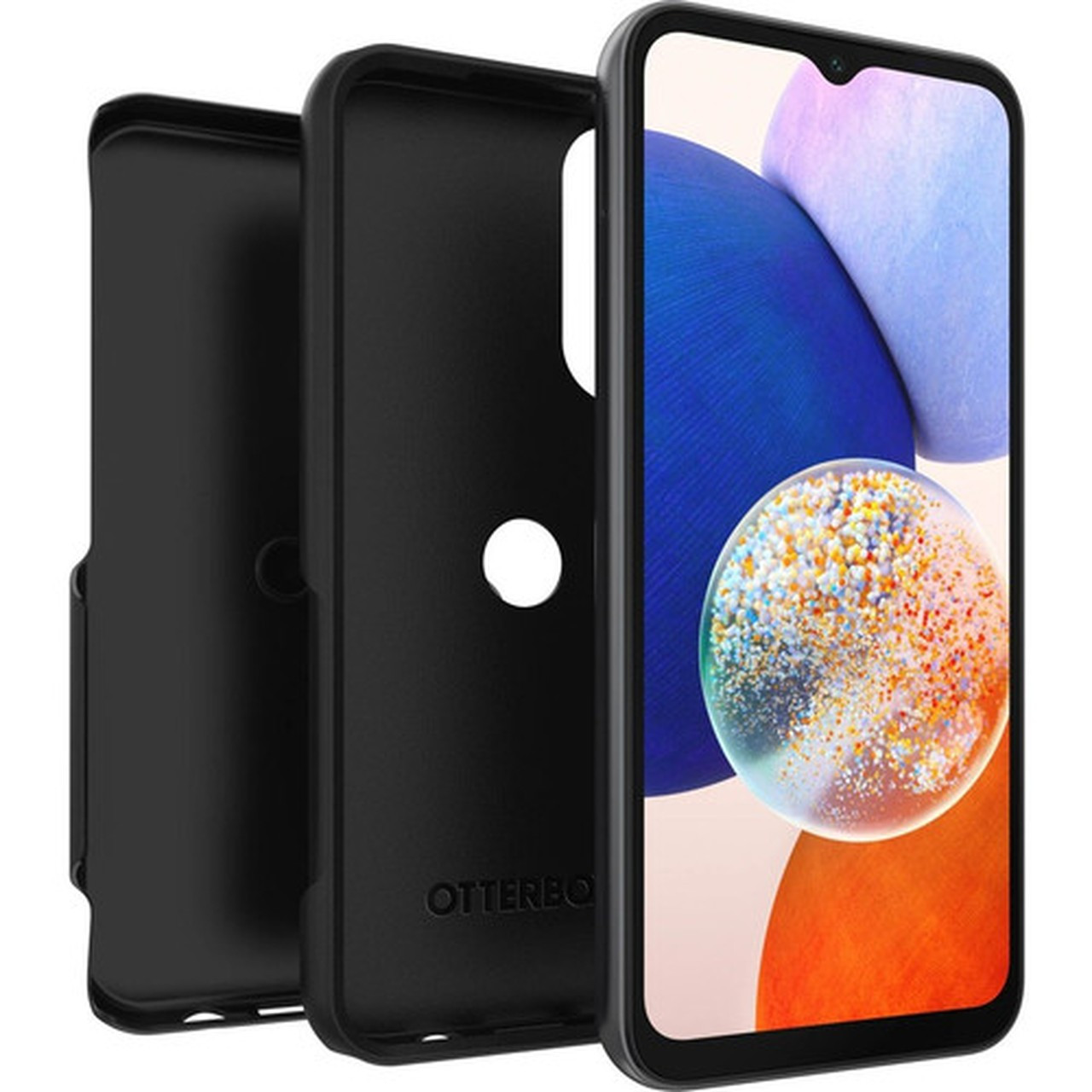 OtterBox Galaxy A14 5G Case Commuter Series Lite - For Samsung Galaxy A14 5G Smartphone - Black - Drop Resistant Scrape Resistant - 77-91496