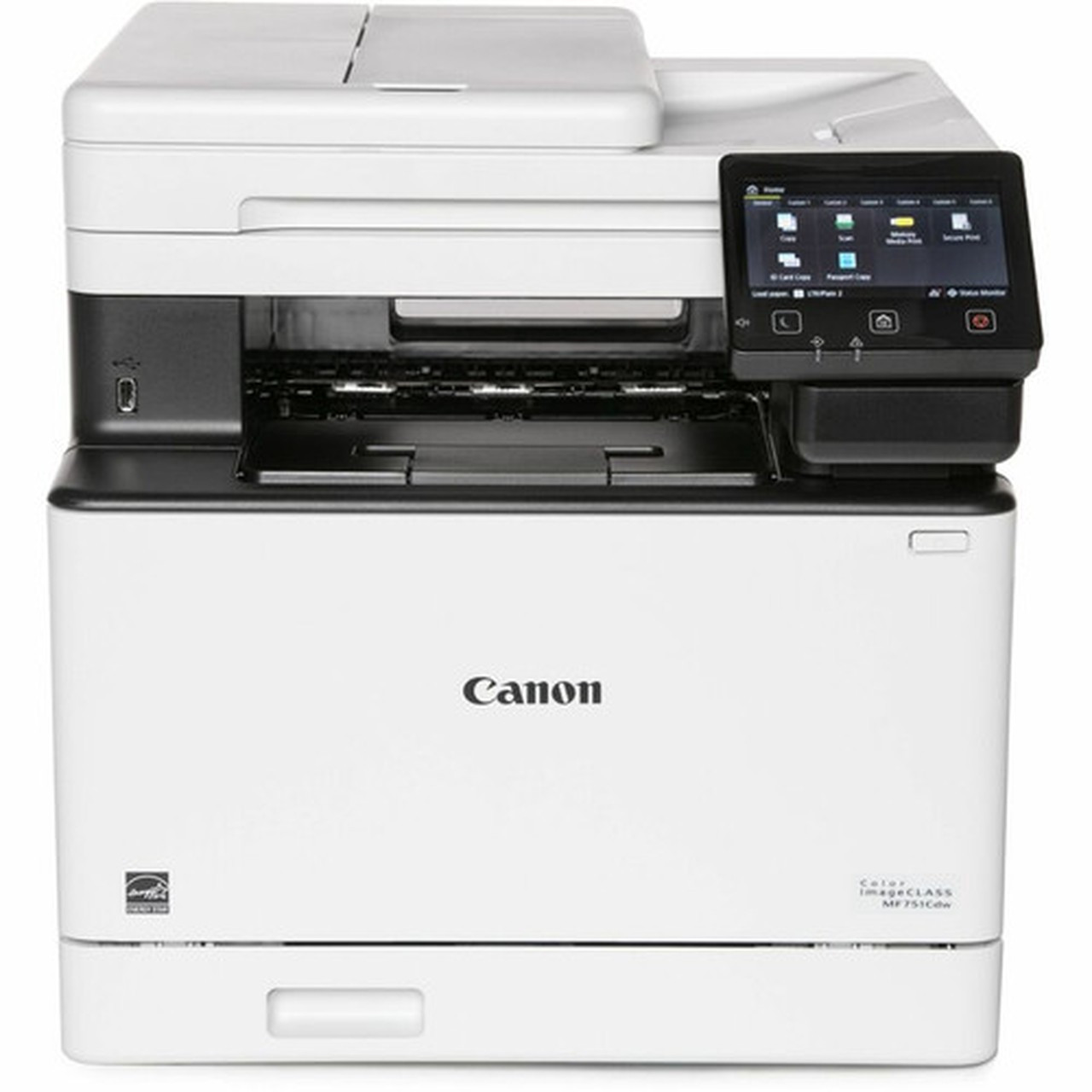 Canon imageCLASS MF751Cdw Wireless Laser Multifunction Printer - Color - White - CopierPrinterScanner - 35 ppm Mono35 ppm Color - x 5455C015