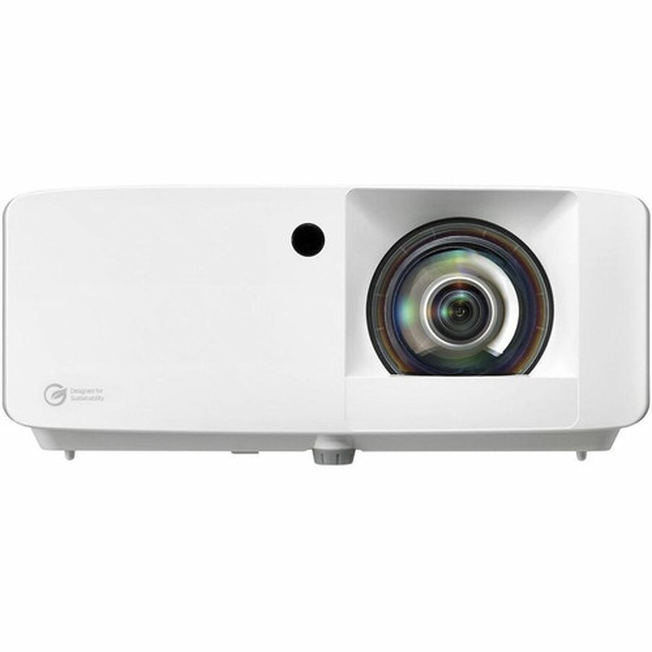 Optoma UHZ35ST 3D Short Throw DLP Projector - 169 - Portable - White - High Dynamic Range HDR - Front - 480i - 30000 Hour Normal - UHZ35ST