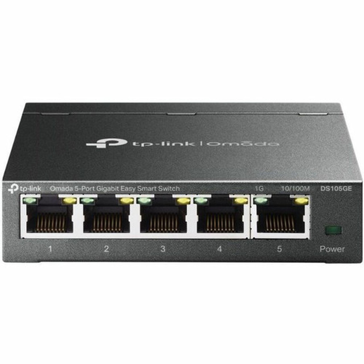 TP-Link Omada 5-Port Gigabit Easy Smart Switch - 5 Ports - Gigabit Ethernet - 101001000Base-T - 282 W Power Consumption - Twisted - DS105GE