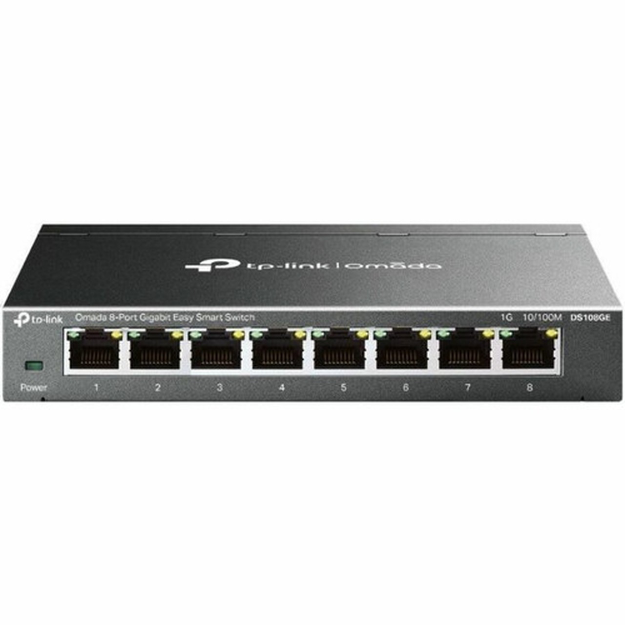 TP-Link DS108GE Omada 8-Port Gigabit Easy Smart Switch - 8 Ports - Gigabit Ethernet - 101001000Base-T - 2 Layer Supported - 368 W - DS108GE