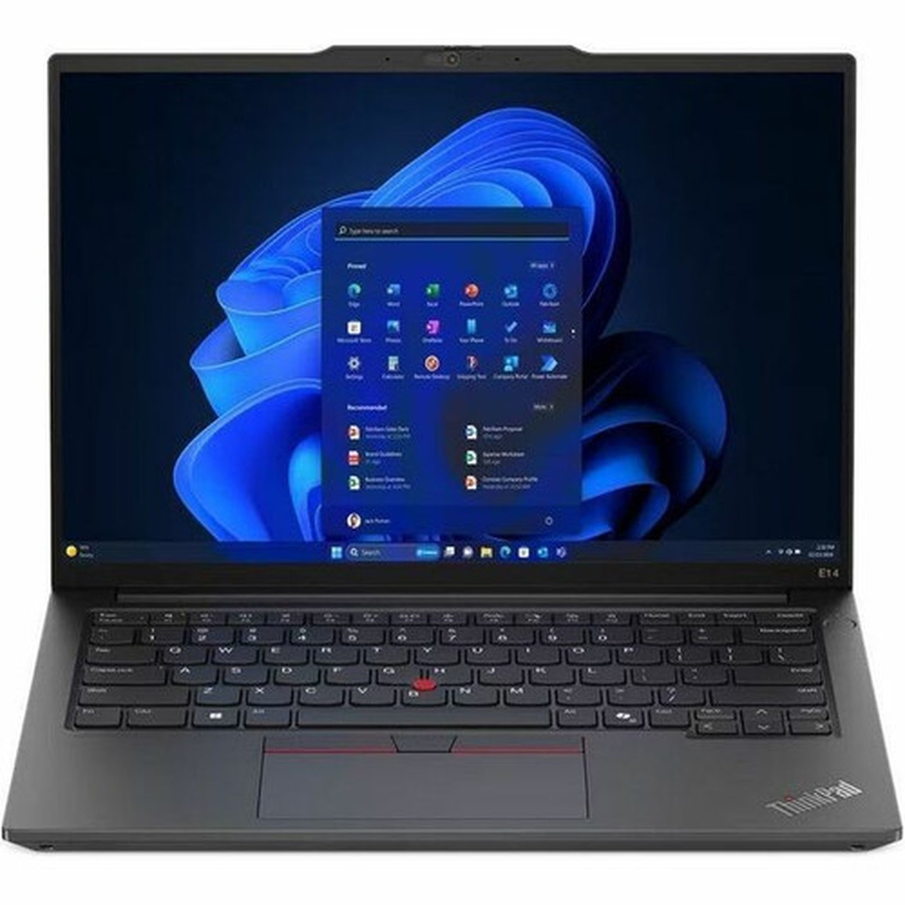 Lenovo ThinkPad E14 Gen 6 21M70007US 14 Notebook - WUXGA - Intel Core Ultra 7 155U - 16 GB - 512 GB SSD - English Keyboard - Black - 21M70007US