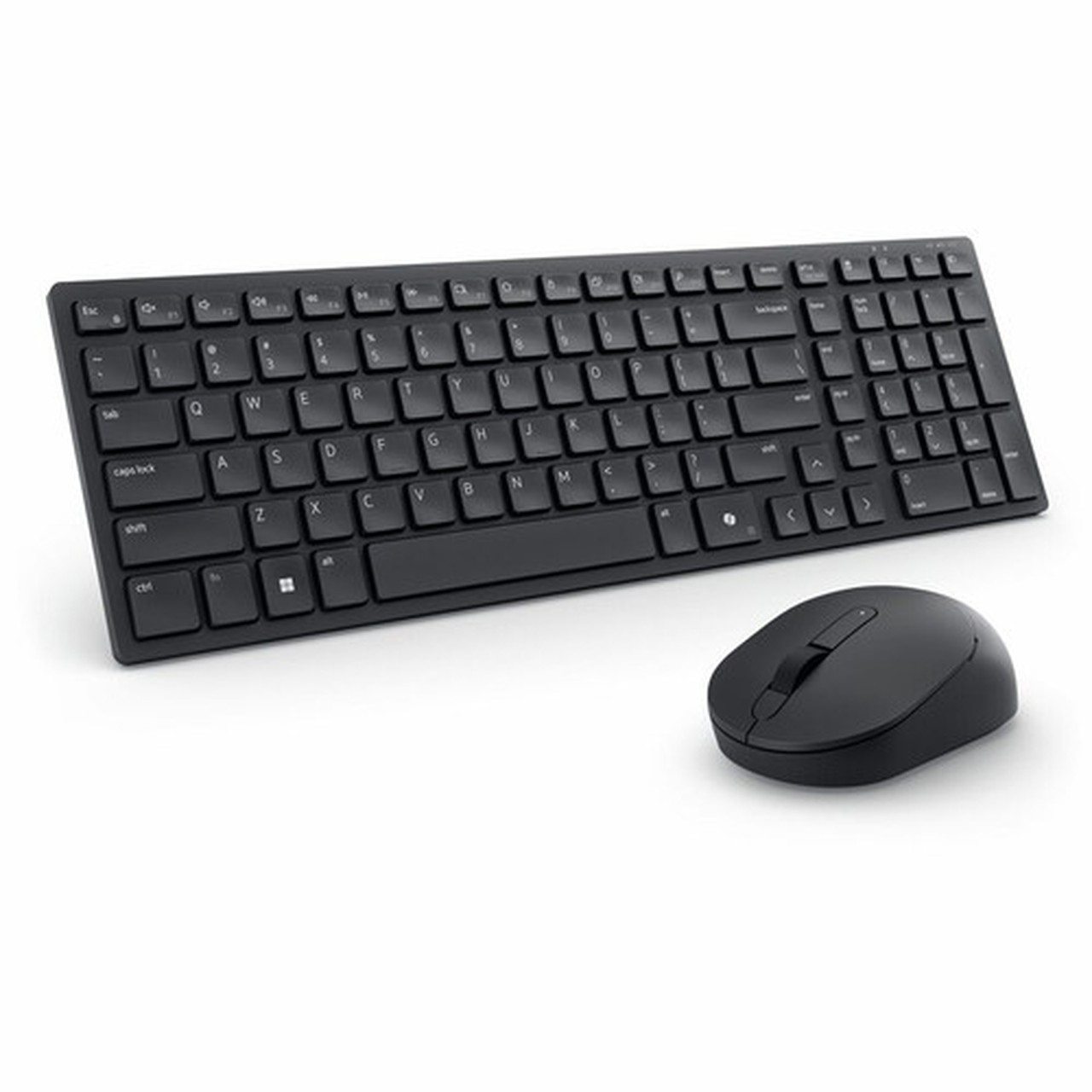 Dell KM555 Keyboard  Mouse - USB Type A Plunger Wireless BluetoothRF 51 240 GHz Keyboard - English Canada Multilingual - Black KM555-BLK-MUI