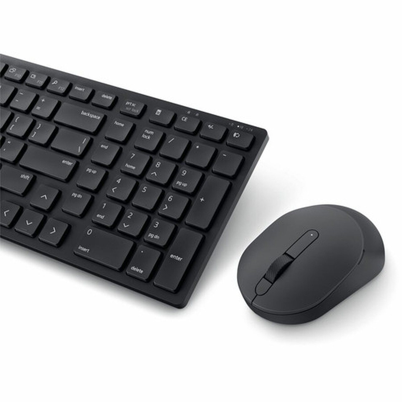 Dell KM555 Keyboard  Mouse - USB Type A Plunger Wireless BluetoothRF 51 240 GHz Keyboard - English Canada Multilingual - Black KM555-BLK-MUI