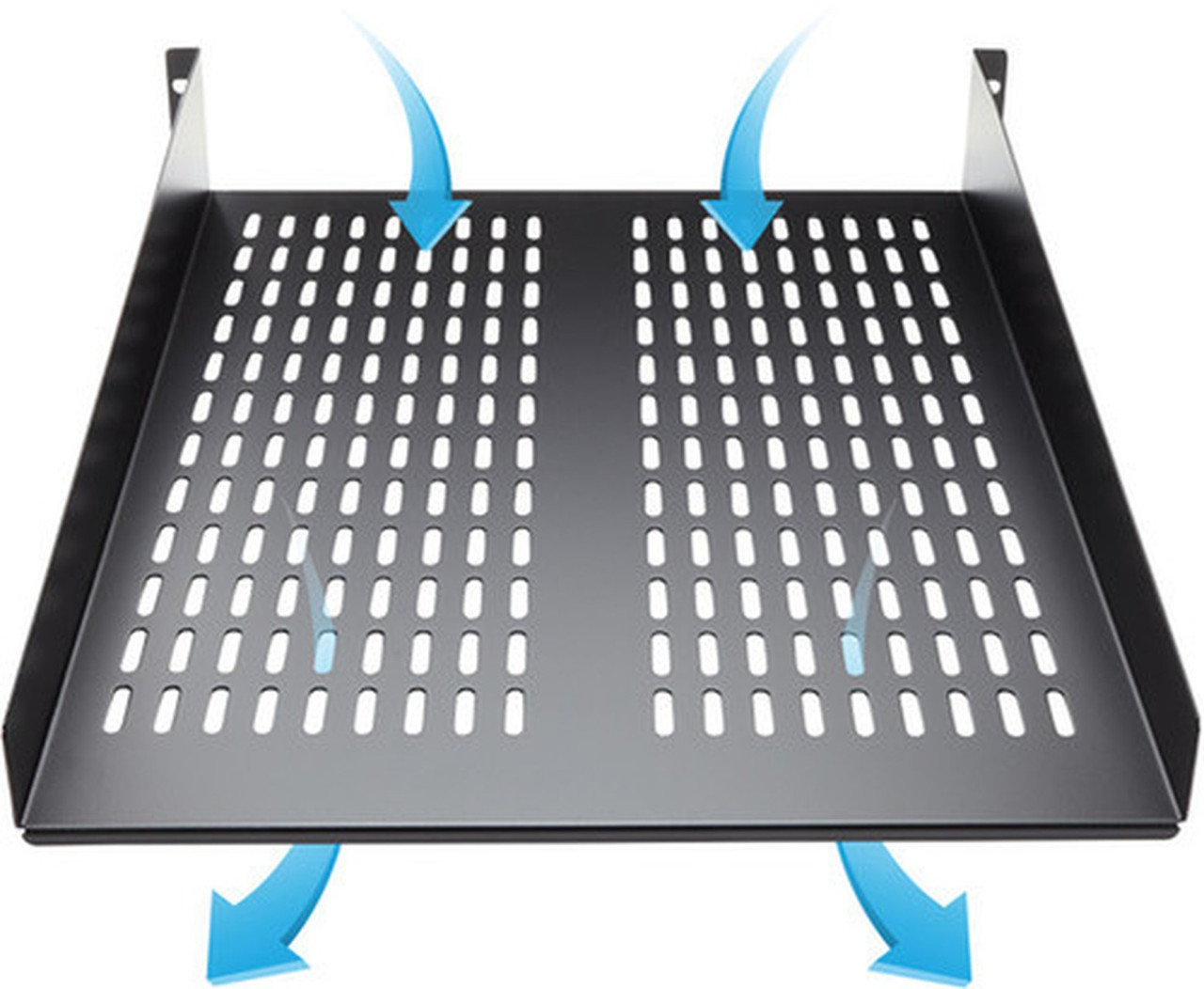 StarTechcom_2U_Vented_Server_Rack_Mount_Shelf_-_22in_Deep_Cantilever_Universal_Tray_for_19_AV_Data__Network_Equipment_Rack_-_50lbs_CABSHELF22V