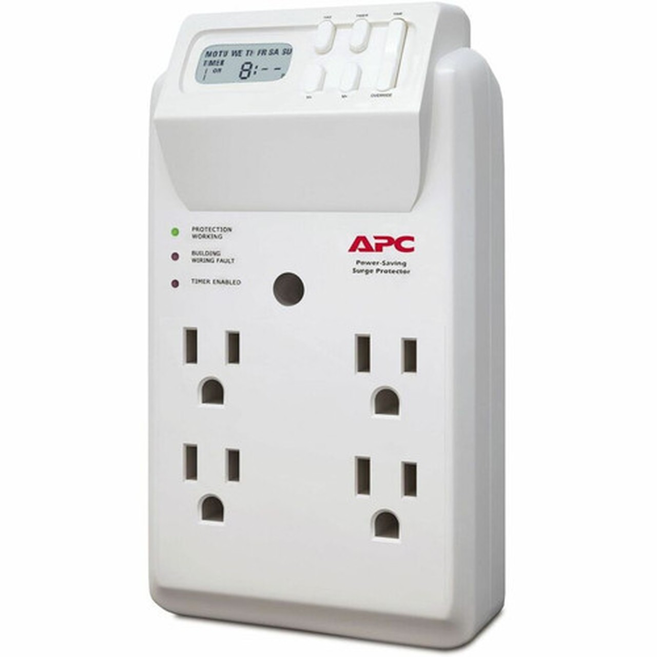APC by Schneider Electric SurgeArrest Essential P4GC 4-Outlets Surge Suppressor - 1080 J - 120 V Input - 120 V AC Output - 72 kA P4GC