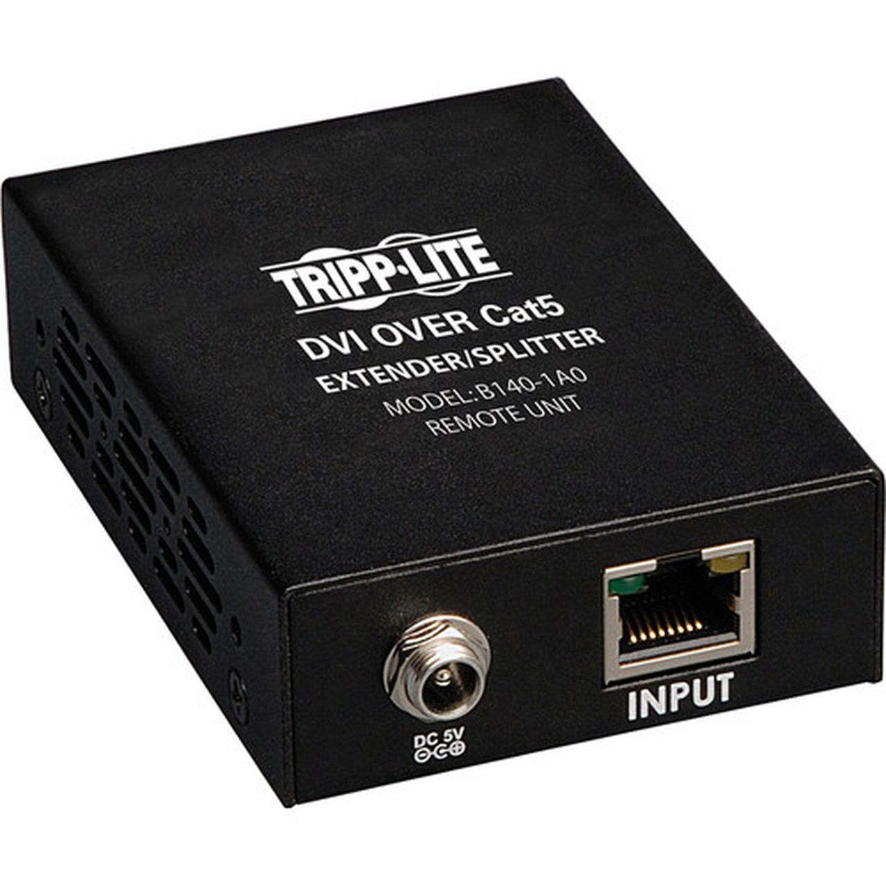 Tripp Lite by Eaton DVI Over Cat5 Active Extender Remote Unit - 1 Input Device - 1 Output Device - 200 ft 60960 mm Range - 1 x - 1 x B140-1A0