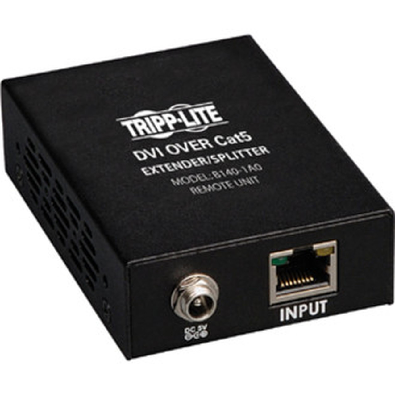 Tripp Lite by Eaton DVI Over Cat5 Active Extender Remote Unit - 1 Input Device - 1 Output Device - 200 ft 60960 mm Range - 1 x - 1 x B140-1A0