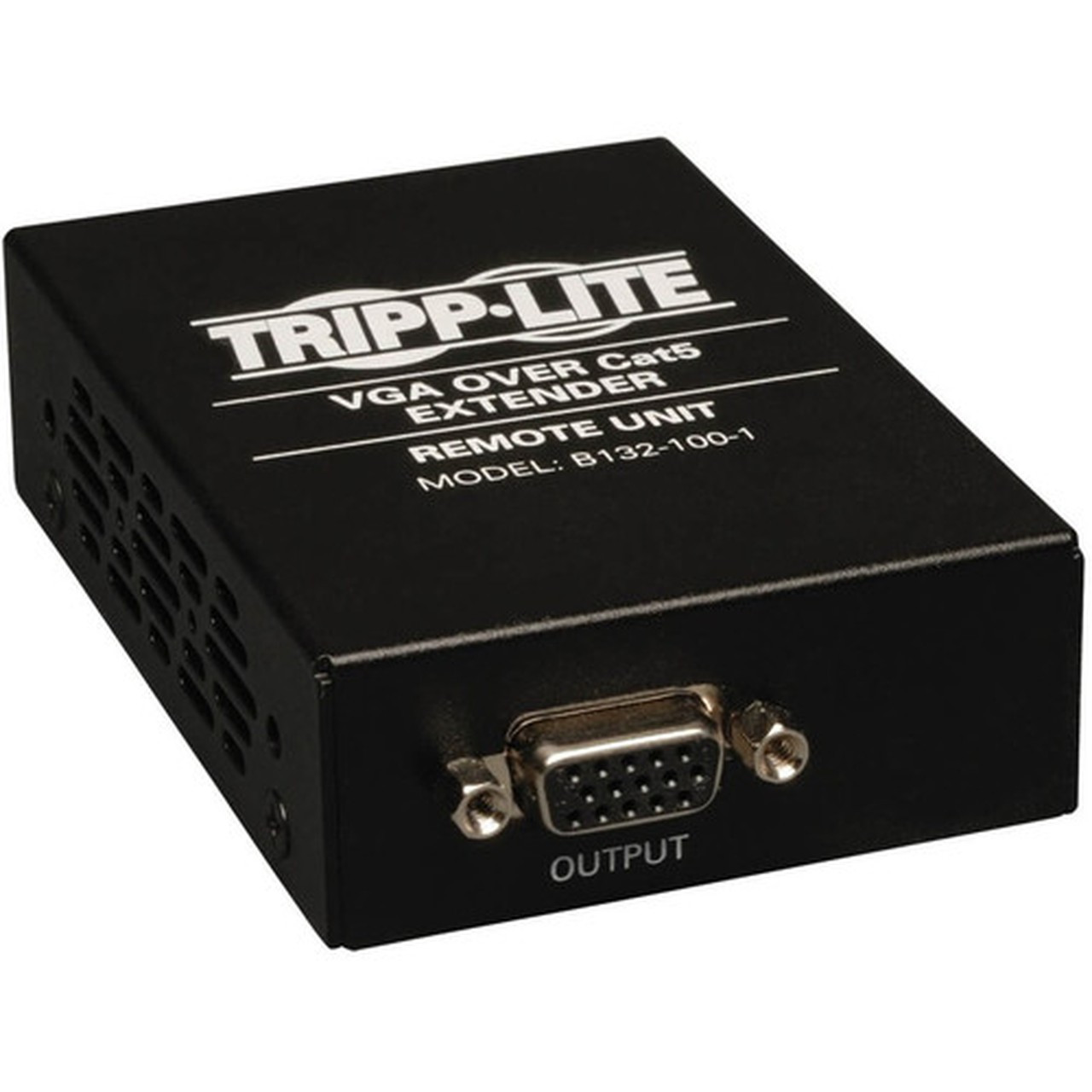 Tripp Lite by Eaton Extender Remote Receiver Unit - 1 Input Device - 1 Output Device - 1000 ft 304800 mm Range - 1 x Network - x - B132-100-1