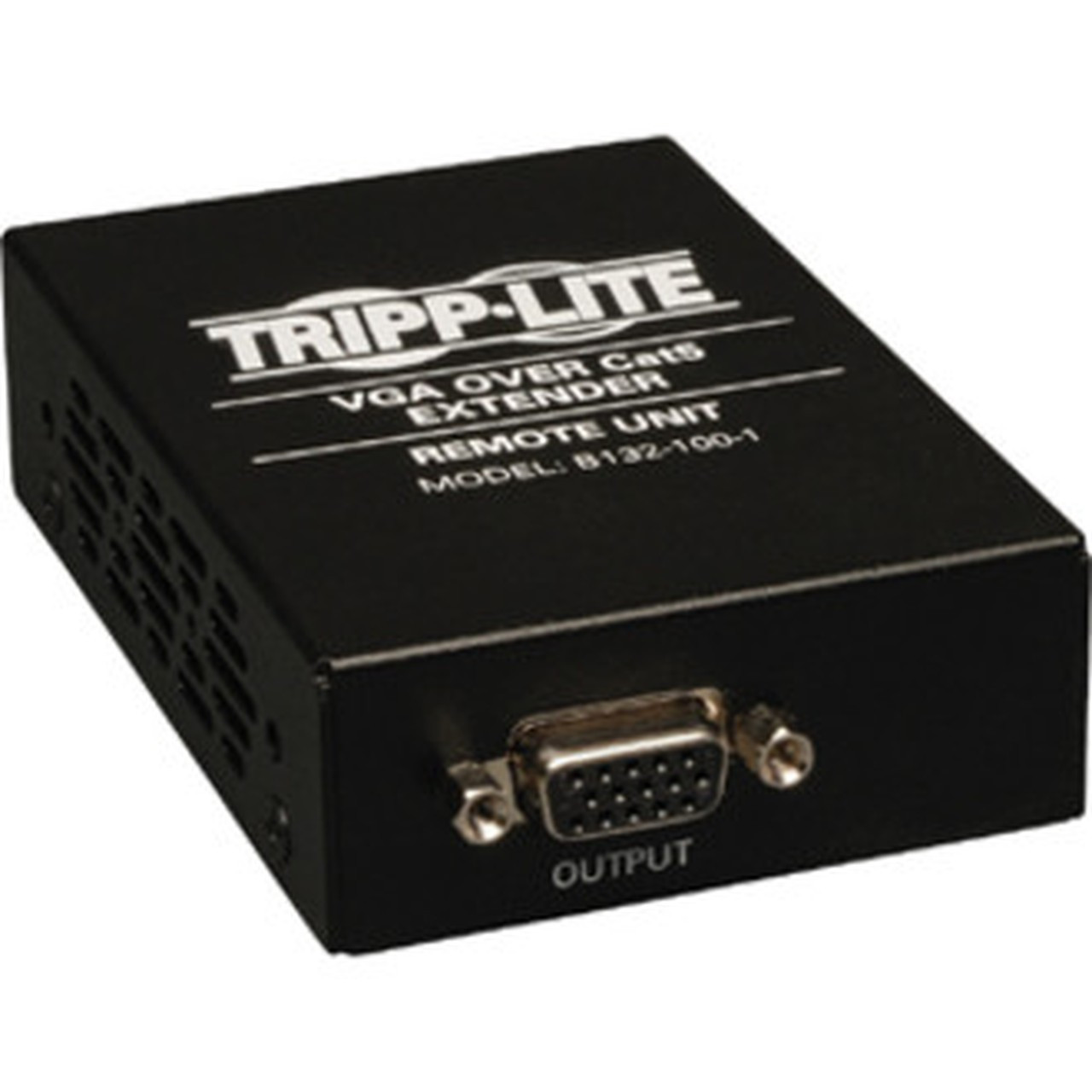 Tripp Lite by Eaton Extender Remote Receiver Unit - 1 Input Device - 1 Output Device - 1000 ft 304800 mm Range - 1 x Network - x - B132-100-1
