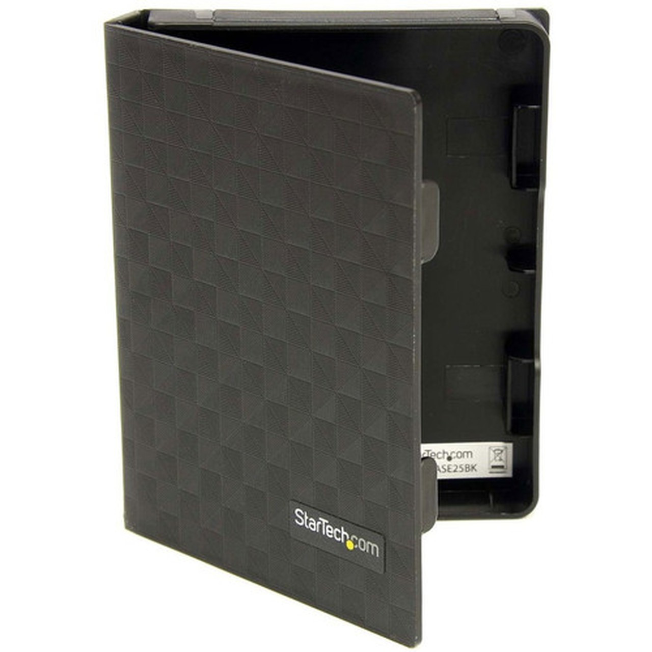 StarTechcom 25in Anti-Static Hard Drive Protector Case - Black 3pk - Provides safe handling and anti-static protection for most - HDDCASE25BK