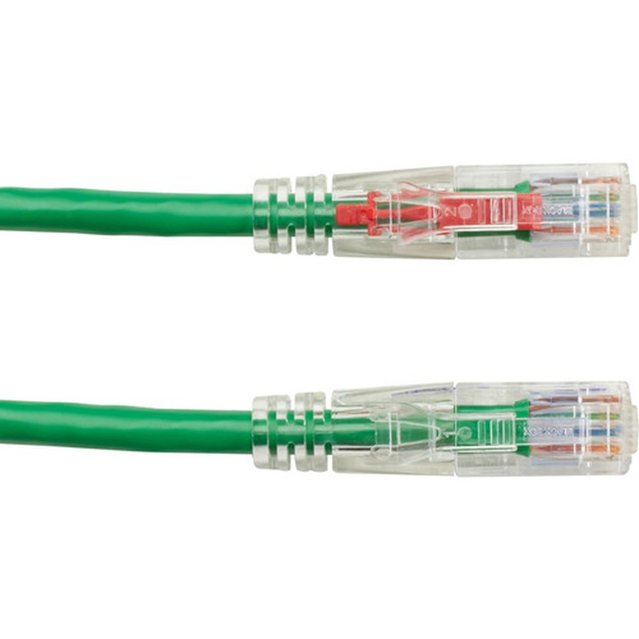 Black Box GigaTrue 3 Cat6 UTP Patch Network Cable - 5 ft Category 6 Network Cable for Patch Panel Wallplate Network Device - First C6PC70-GN-05