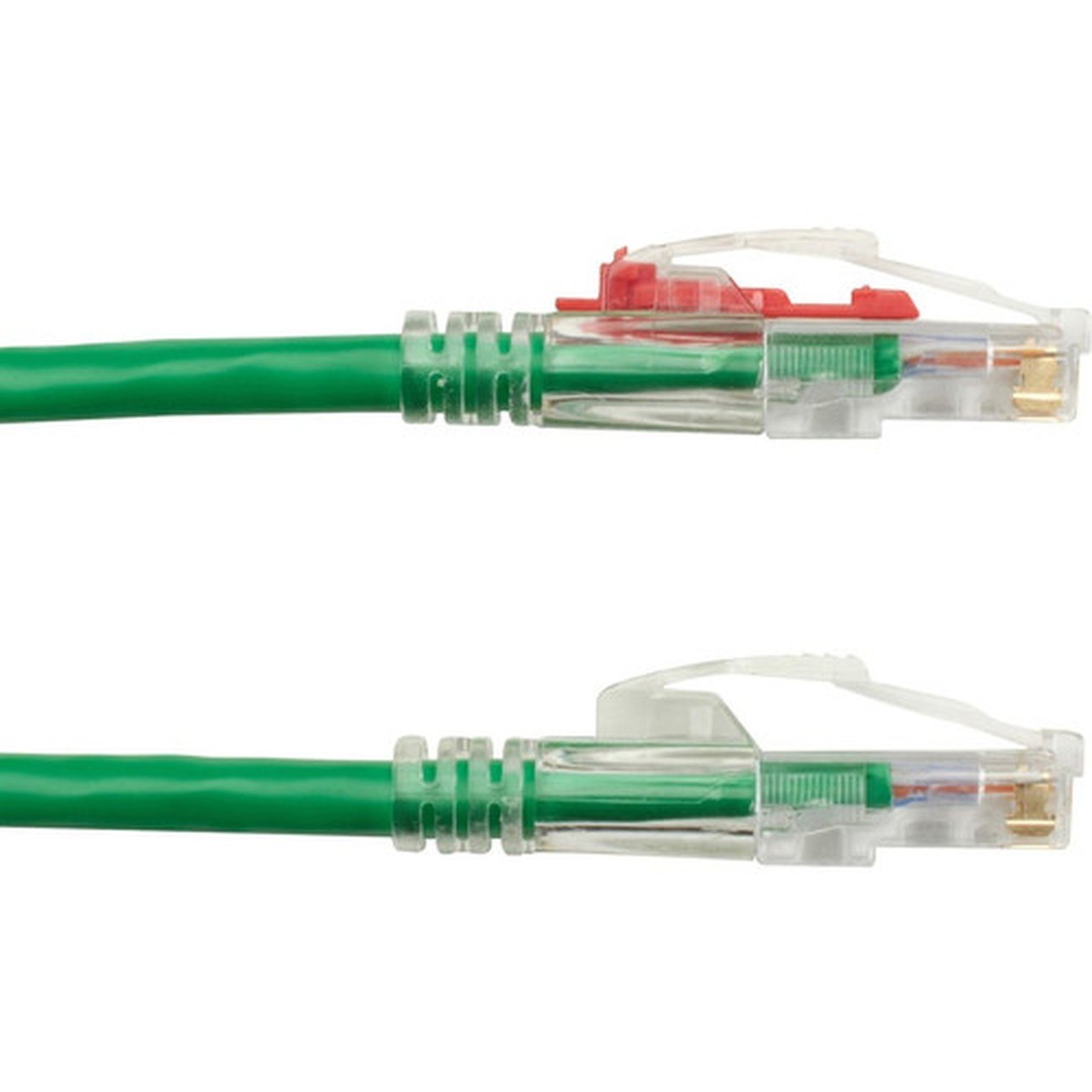 Black Box GigaTrue 3 Cat6 UTP Patch Network Cable - 5 ft Category 6 Network Cable for Patch Panel Wallplate Network Device - First C6PC70-GN-05