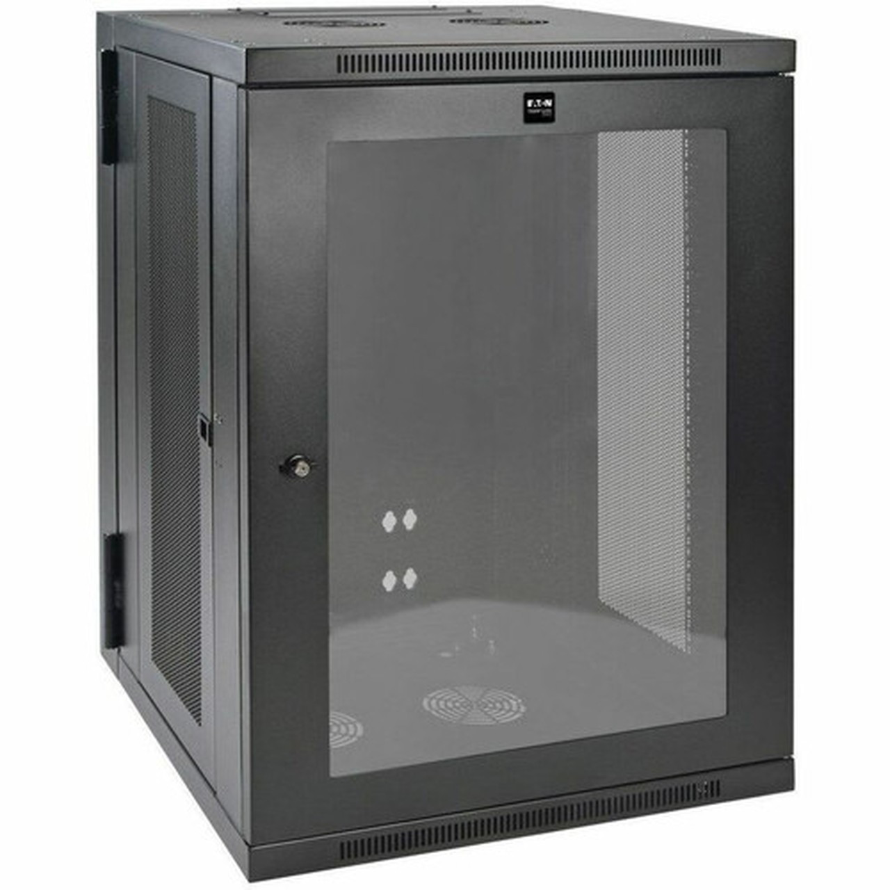 Tripp Lite by Eaton SRW18USG SmartRack 18U Low-Profile Switch-Depth WallMount Rack Enclosure Cabinet - For LAN Switch Patch Panel - x SRW18USG