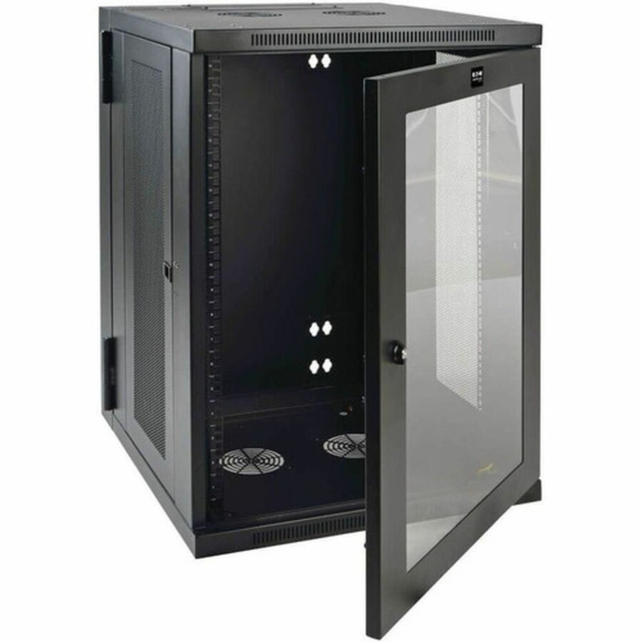 Tripp Lite by Eaton SRW18USG SmartRack 18U Low-Profile Switch-Depth WallMount Rack Enclosure Cabinet - For LAN Switch Patch Panel - x SRW18USG