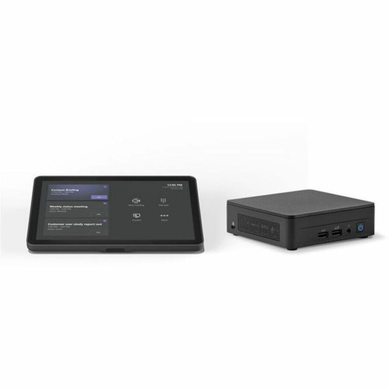 Logitech BASE Microsoft Teams Rooms no AV with Tap  ASUS NUC - For Meeting Room - 1280 x 800 Video Live - USB - Wireless LAN TAPMSTBASEASU